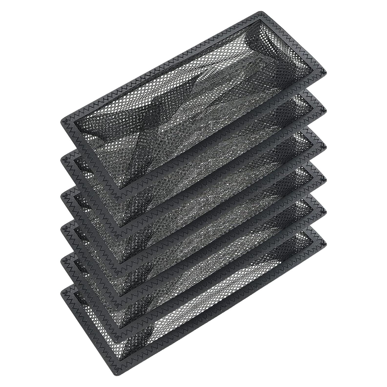 6 Piezas Cubierta de Trampa de Registro de Piso Pemaly 10x30 cm