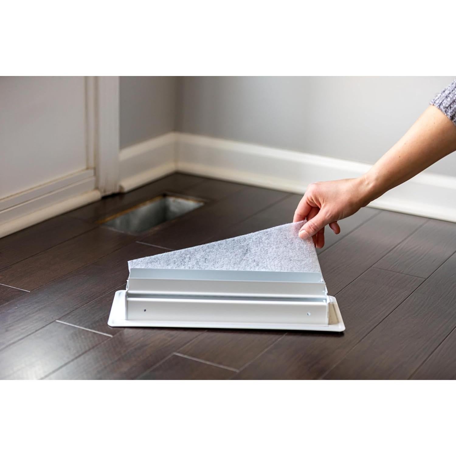 Filtros de Ventilación Duck Brand 10.16x30.48 cm, Paquete de 12