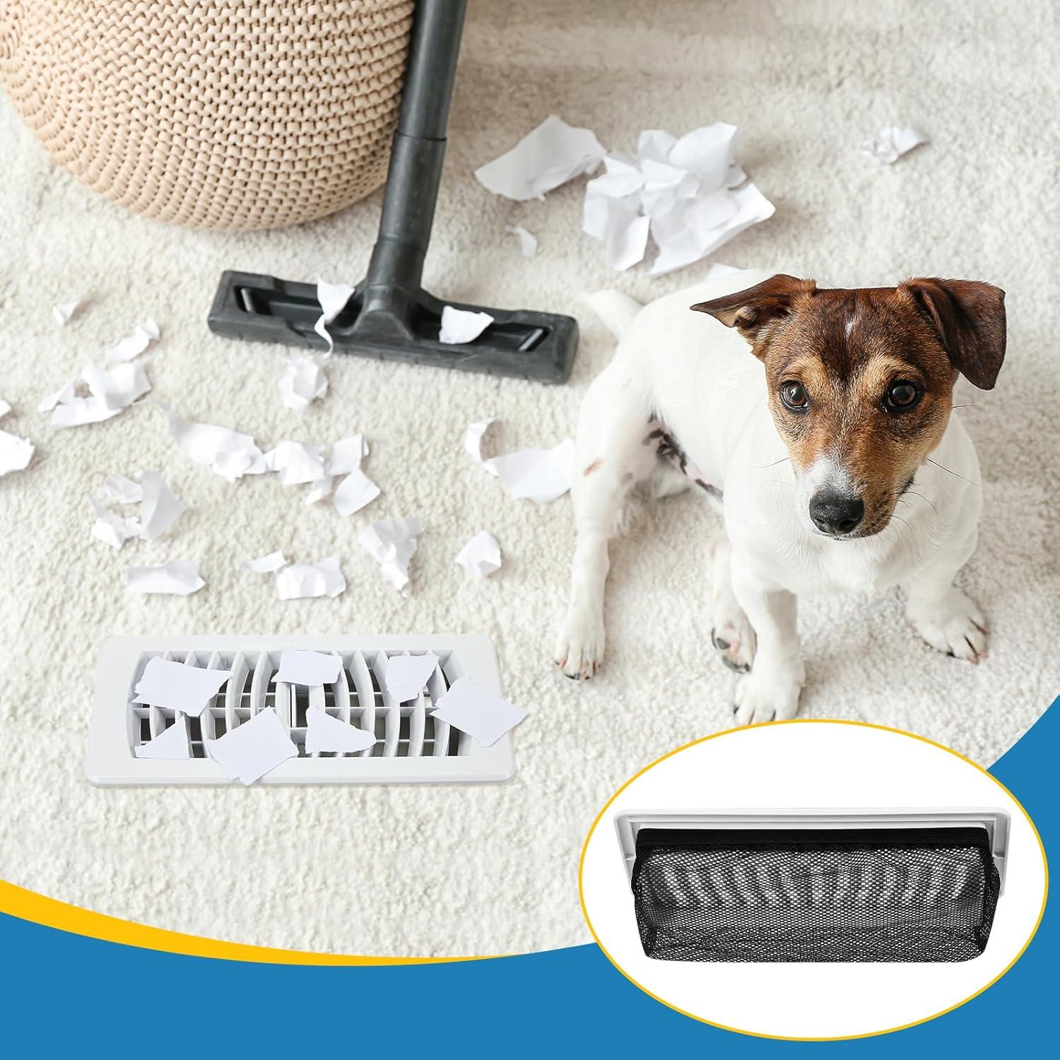 Zonon 6 Pcs Cubierta de Registro de Piso 10x25 cm Malla Ventilación