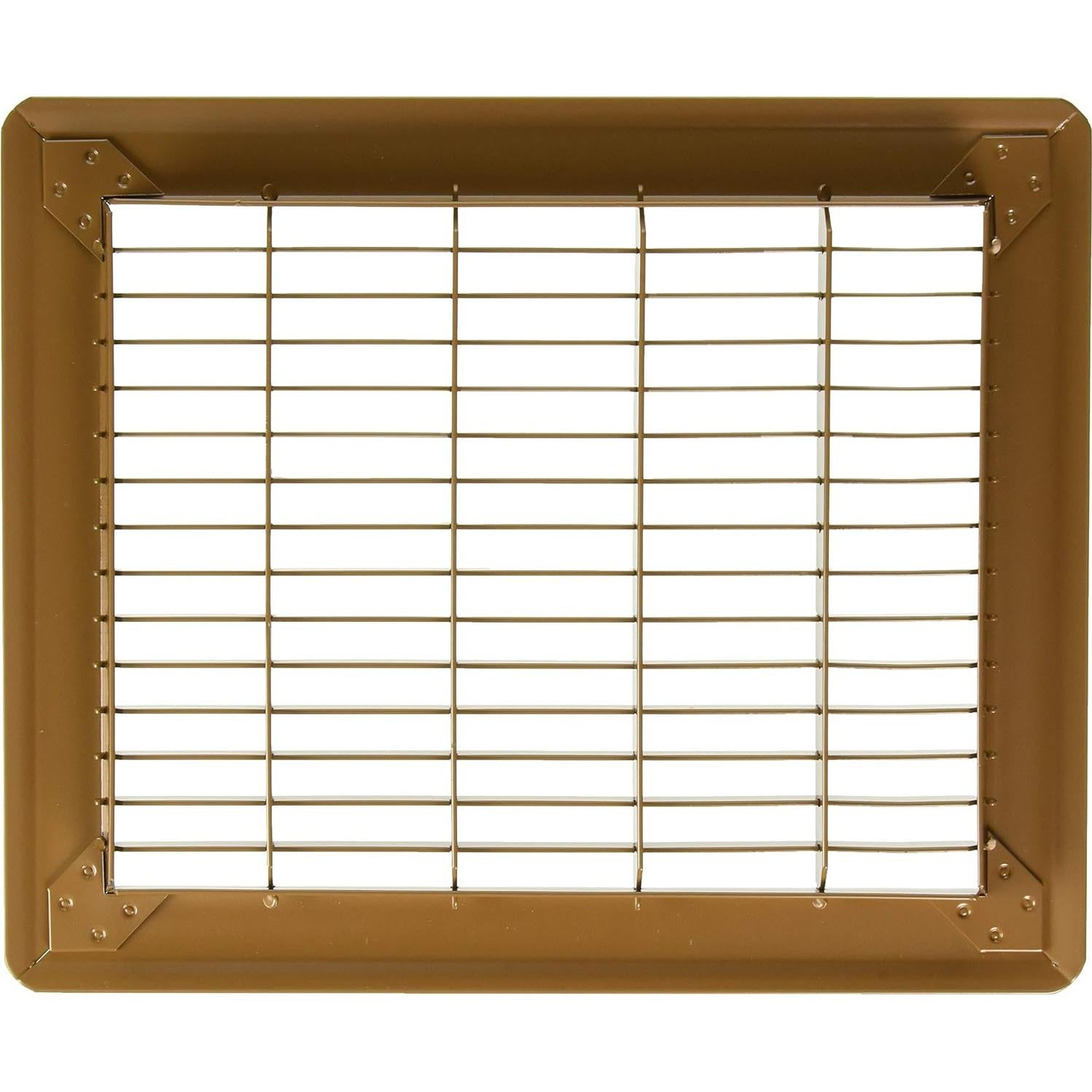 Rejilla de Retorno de Aire de Piso Imperial RG1184 20x25 cm Marrón