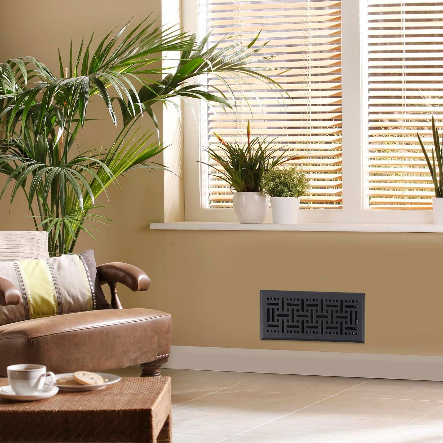 Cubiertas de Ventilación de Piso Lyrouej 14.5x30 cm 2 Paquetes