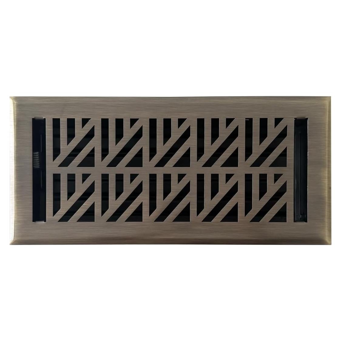 Cubierta de Ventilación Tiara Handicrafts 10x25 cm Latón Antiguo