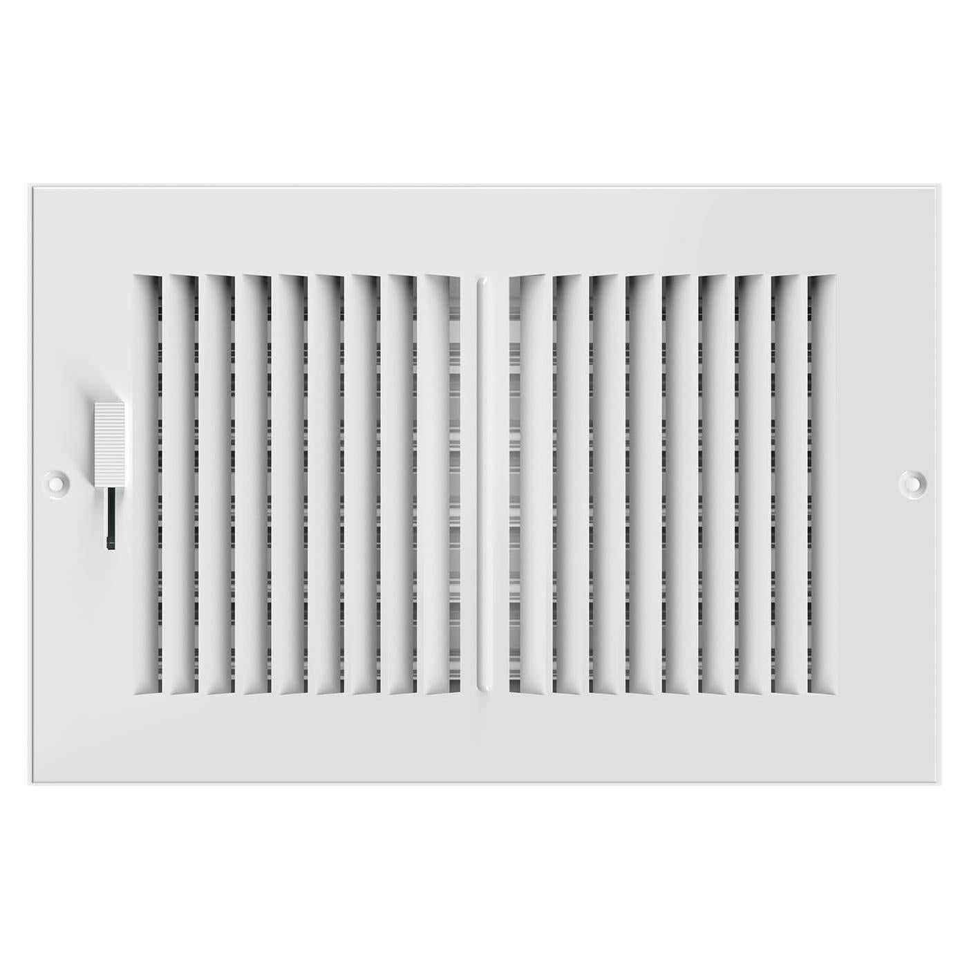 Rejilla de Ventilación AC Infinity 15 x 25 cm, Reemplazo HVAC Blanco