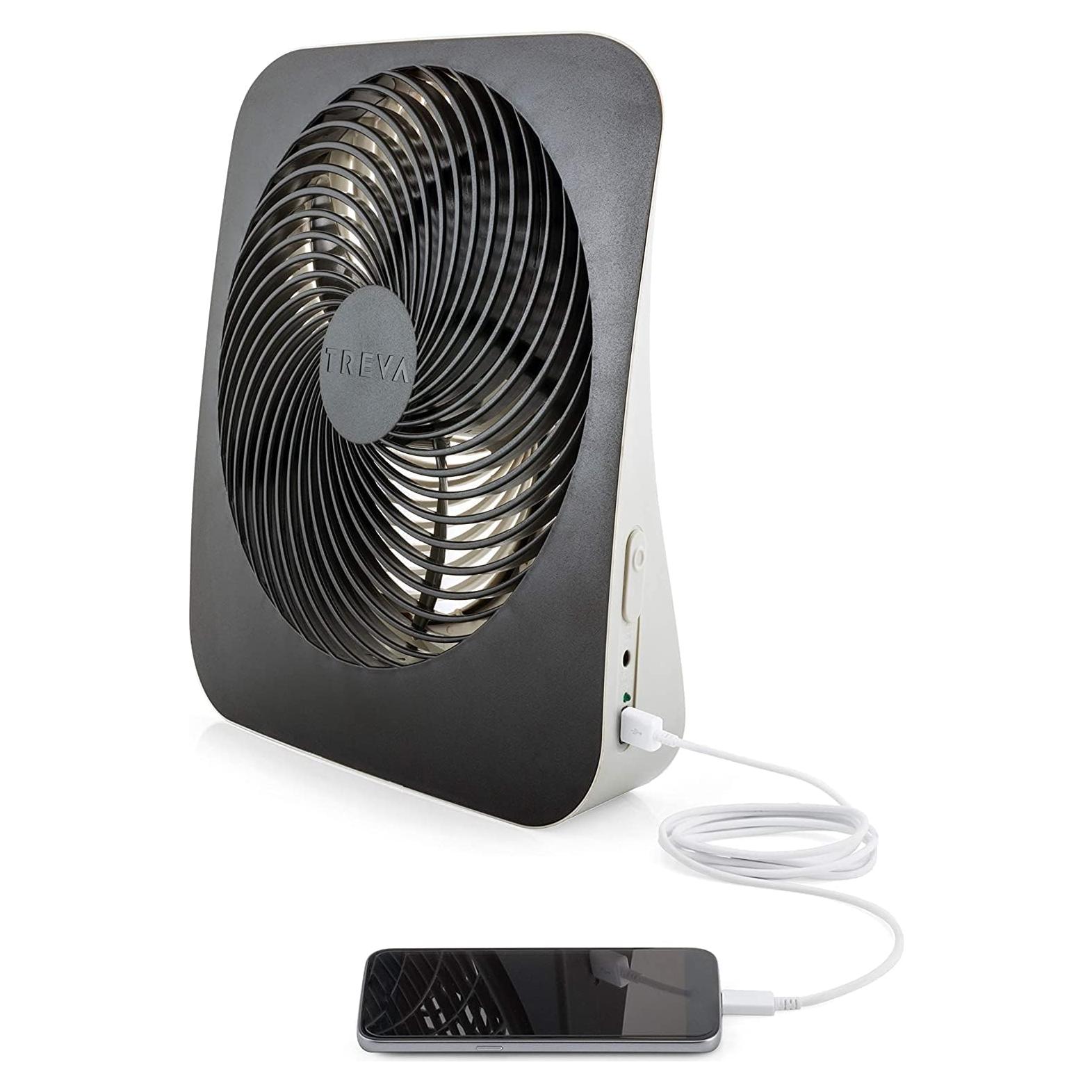 Ventilador de Escritorio Portátil O2COOL 25.4 cm USB Batería