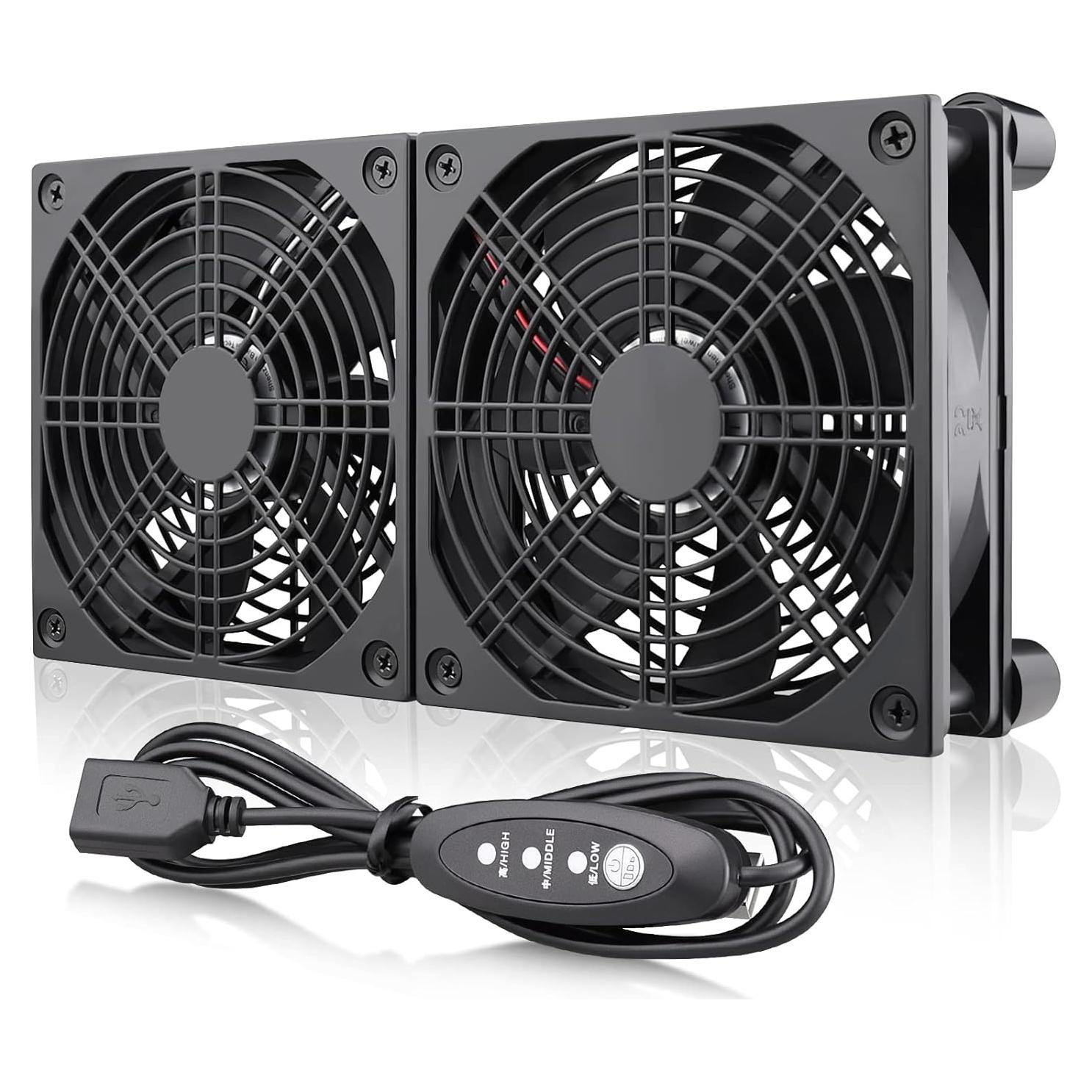 Ventilador USB Wathai 240mm con Controlador de Velocidad