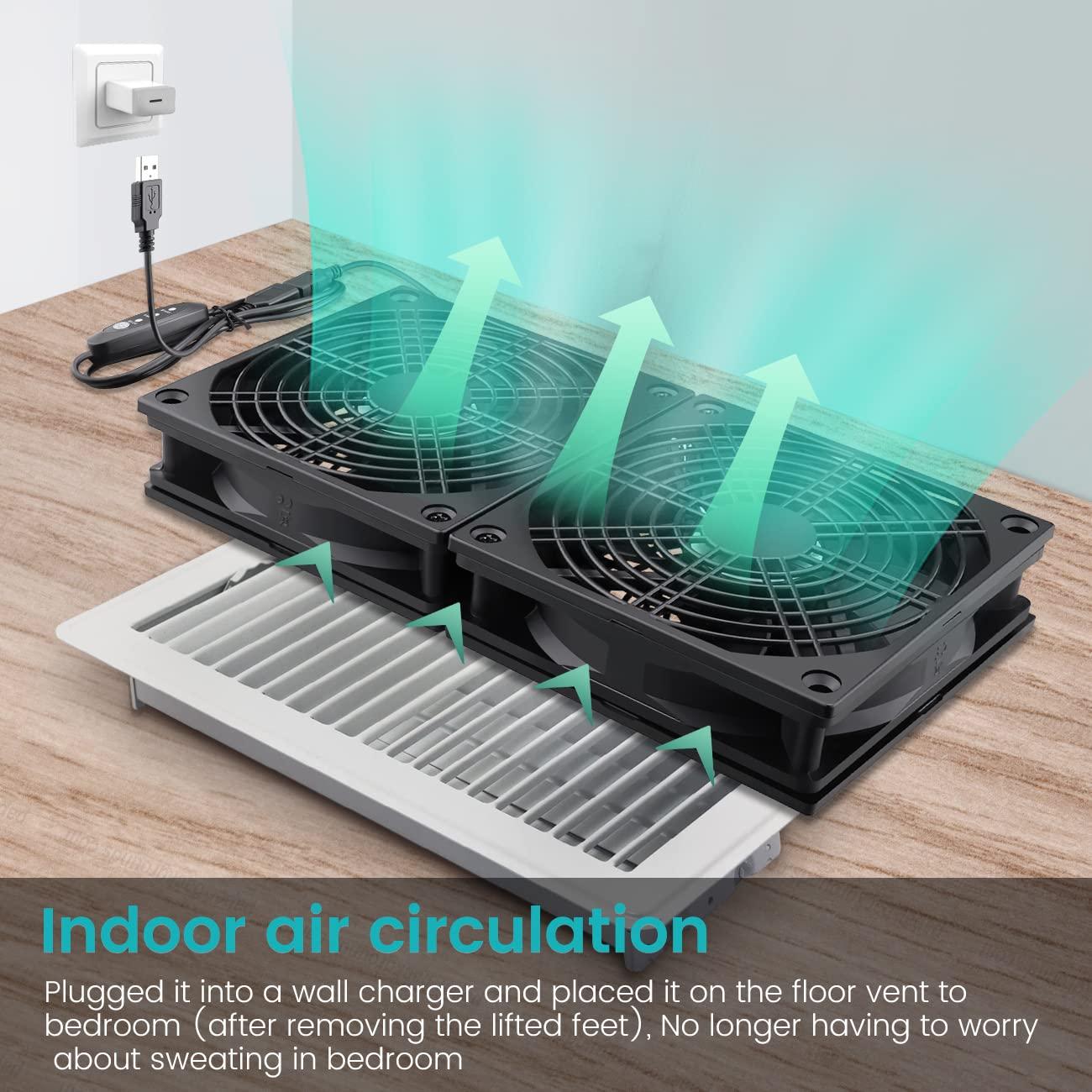 Ventilador USB Wathai 240mm con Controlador de Velocidad