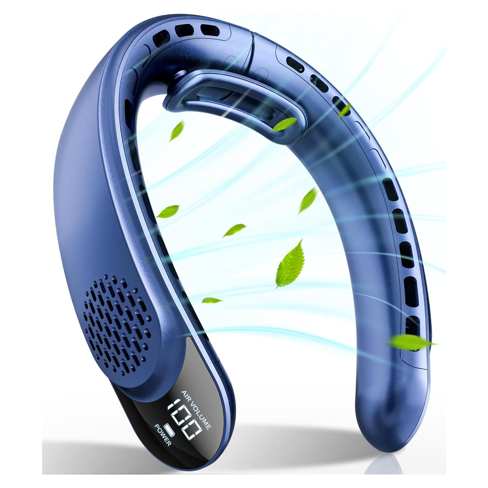 Ventilador de Cuello FrSara S8 Pro Recargable 4000mAh LED