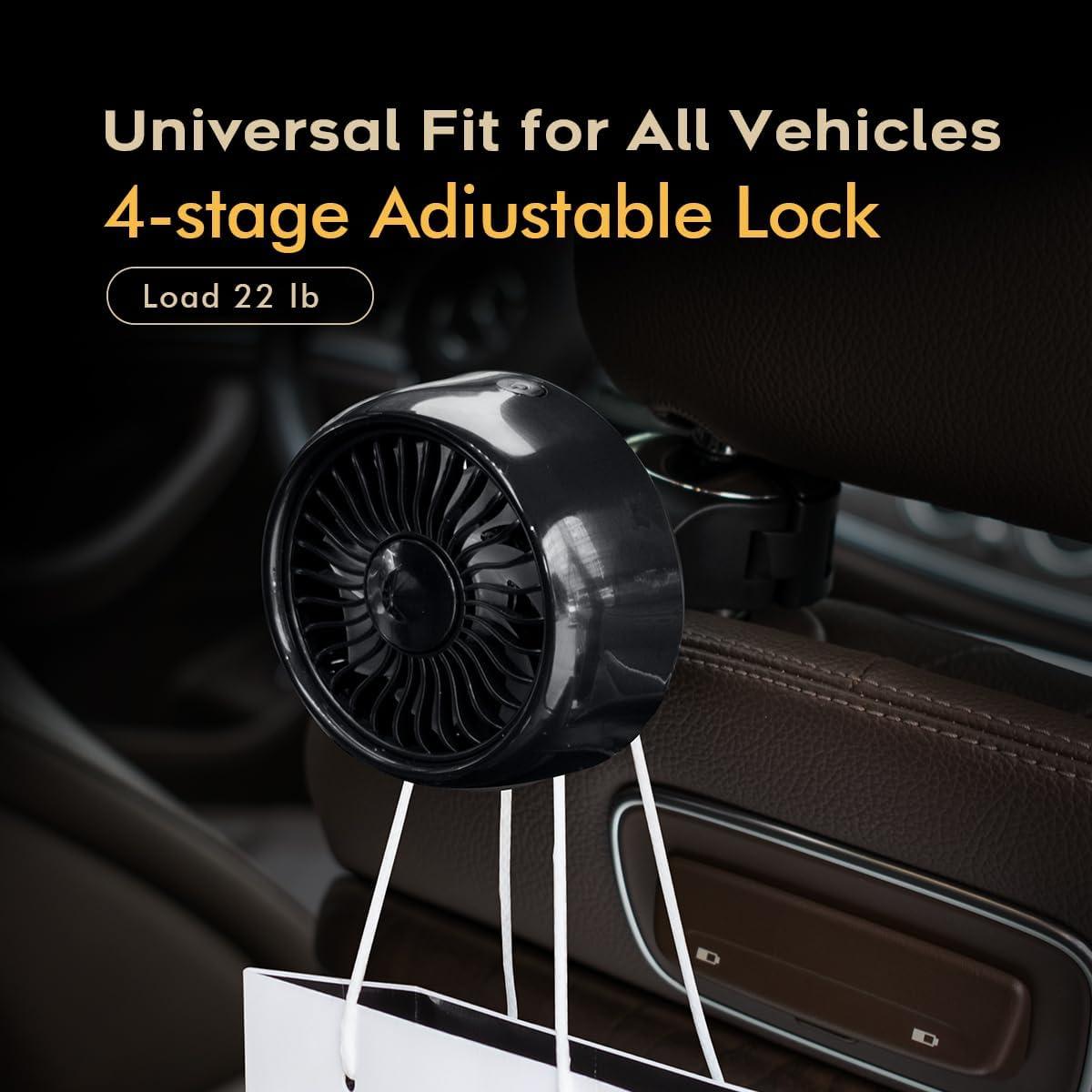 Ventilador de Coche Portátil XTryfun FE052 USB 3 Velocidades