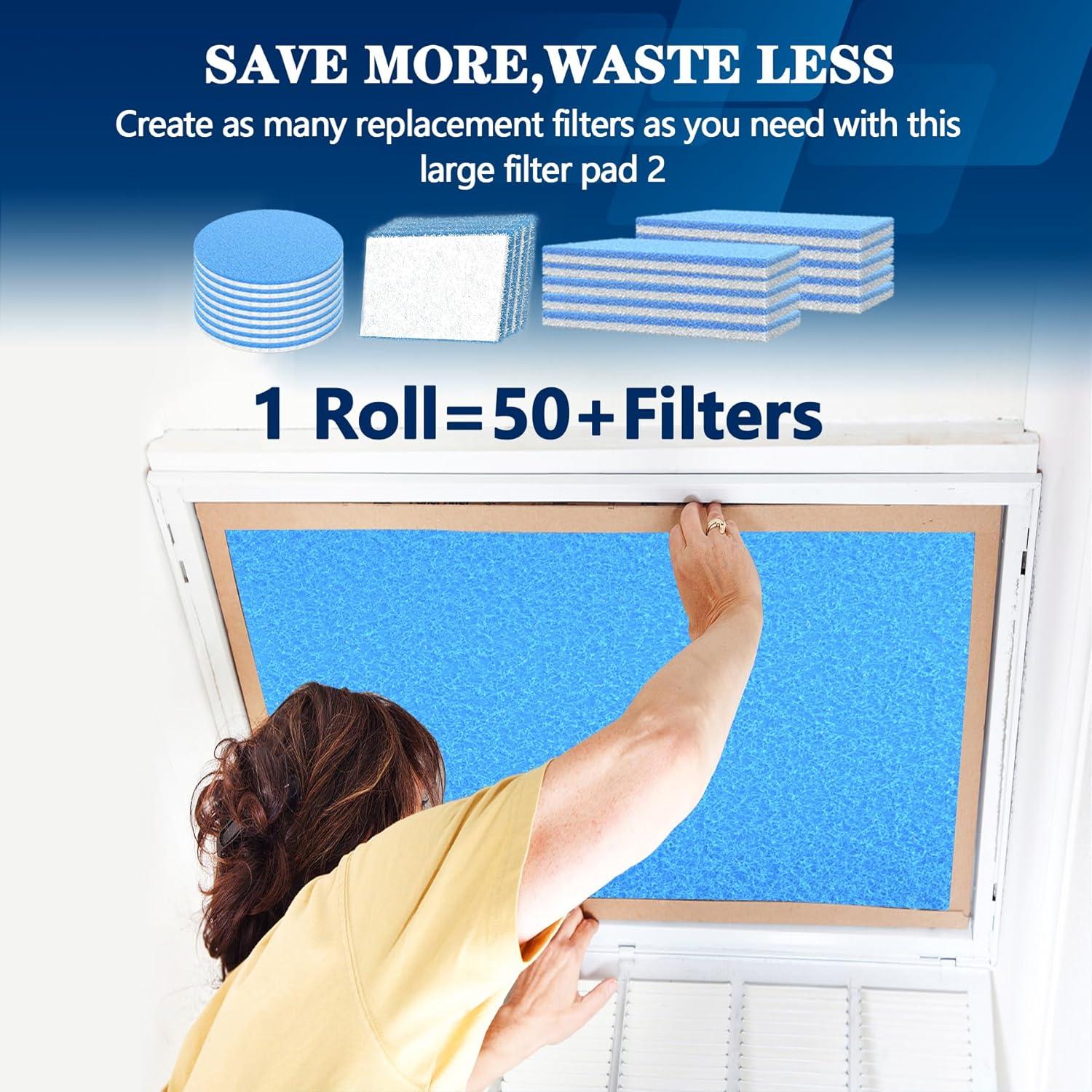 Filtro de Ventilación MERV 8 MAXTBEE 20x90 cm Cortable