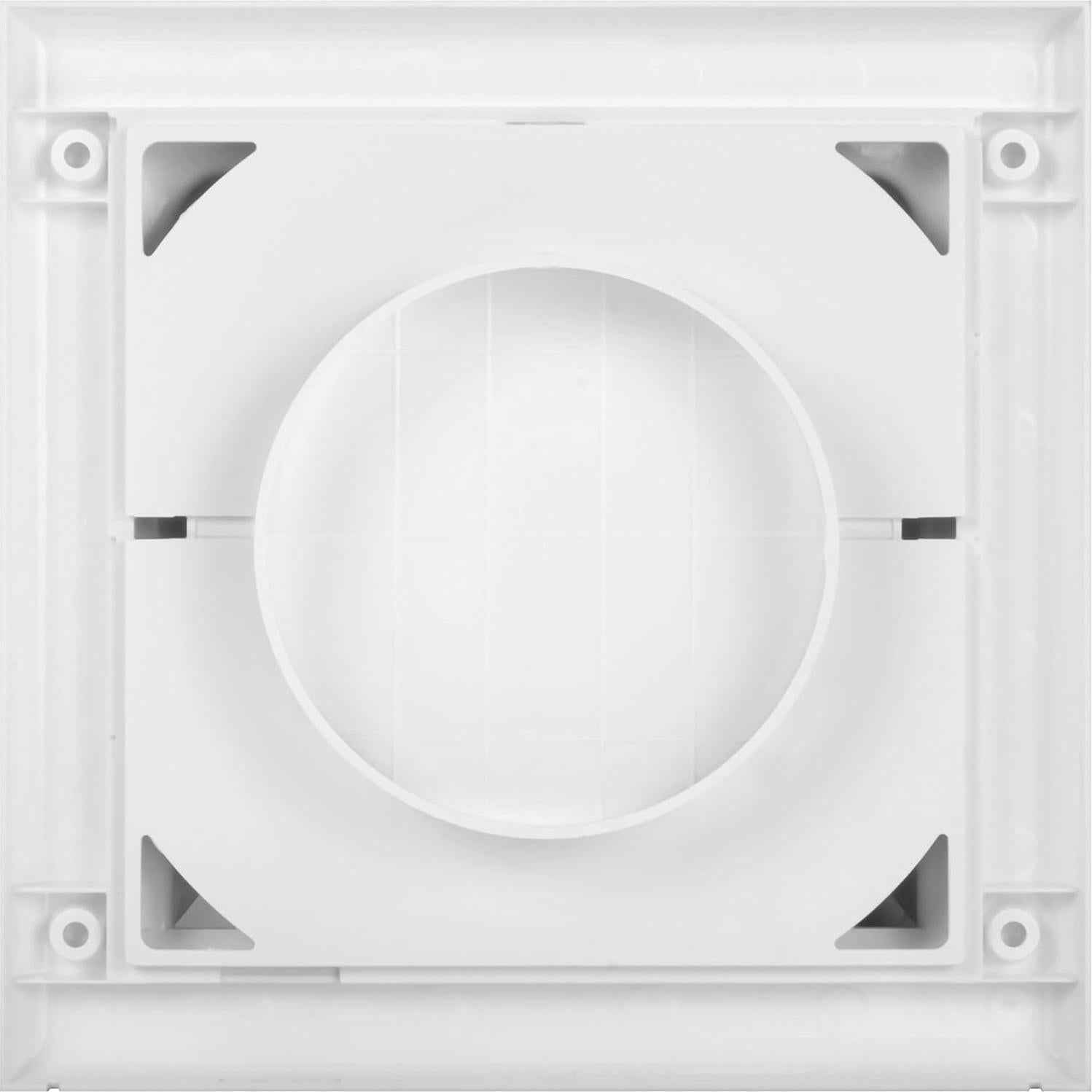 Extractor de Ventilación Awenta 100mm Blanco con Capucha