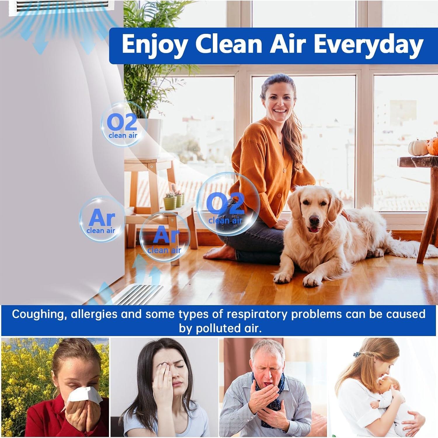 Filtro de Ventilación de Aire Demiwise 20x90 Pulgadas MERV 8