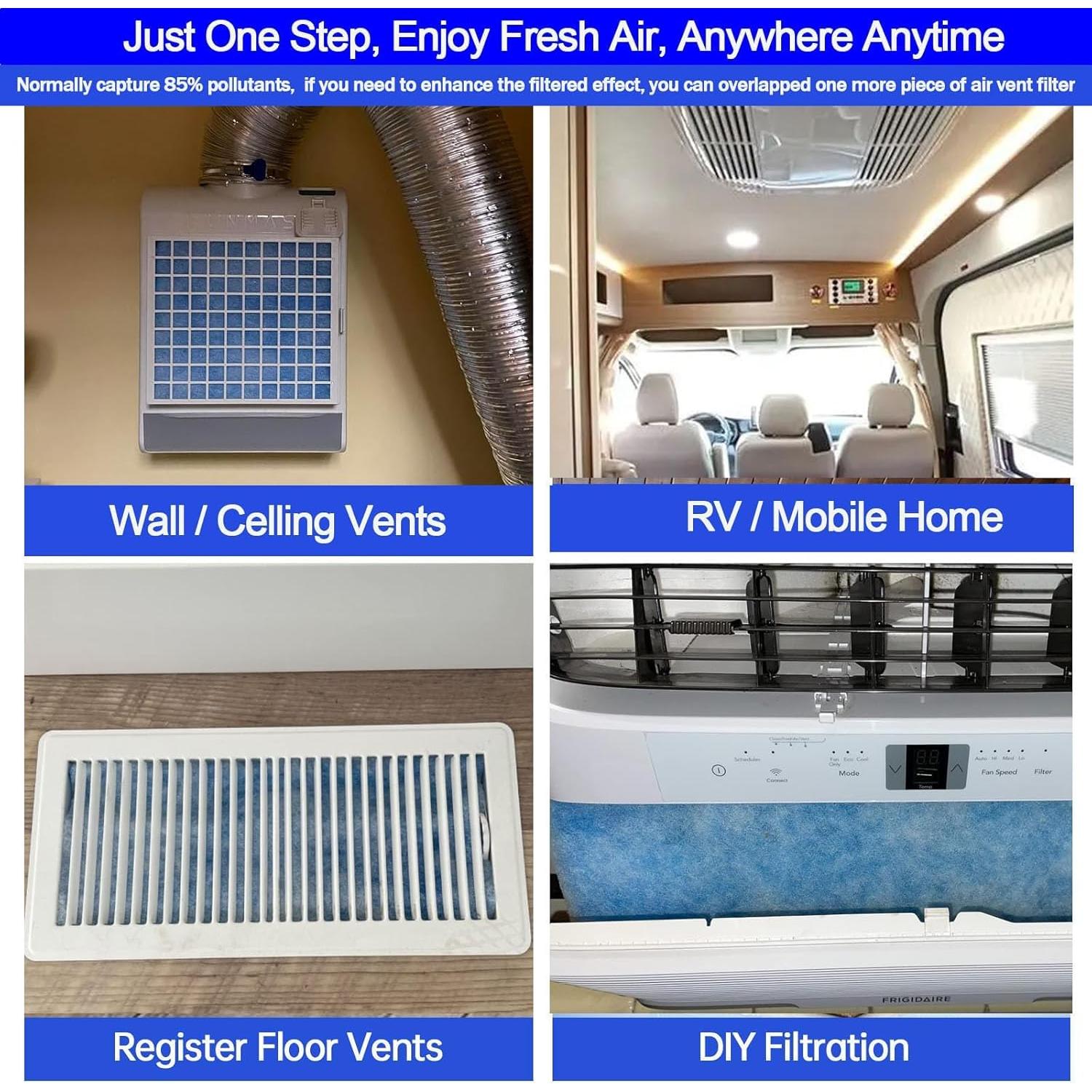 Filtro de Ventilación de Aire Demiwise 20x90 Pulgadas MERV 8