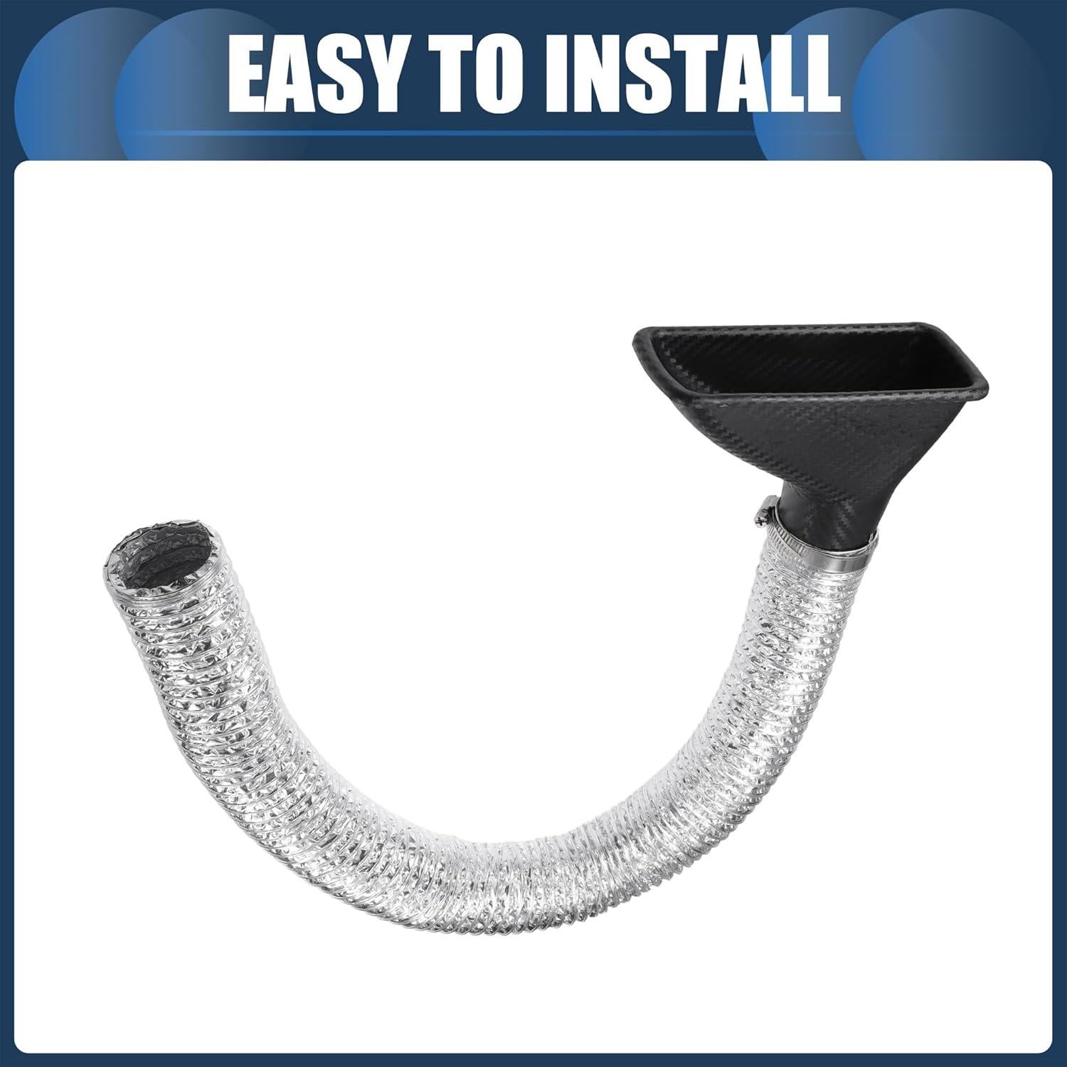 Conducto de Aire de Freno Cuadrado INFINAUTO Universal 230g