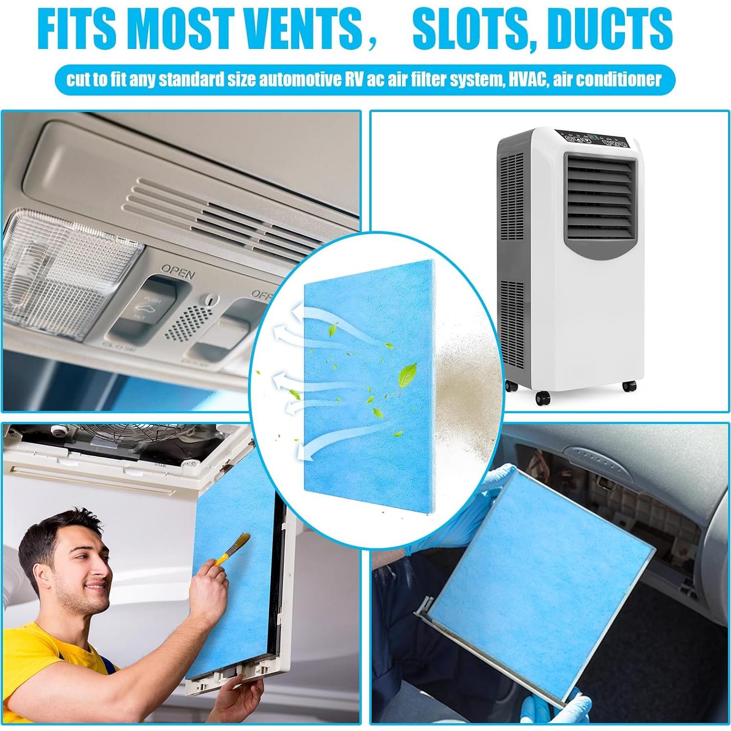 Filtro de Ventilación de Aire Frienda 30.48x300 cm MERV 6 Lavable