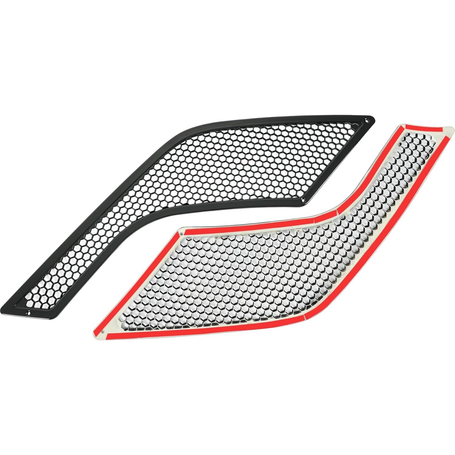 Ventilación del Capó HECASA para Volvo VNL 2003-2017 - ABS Negro