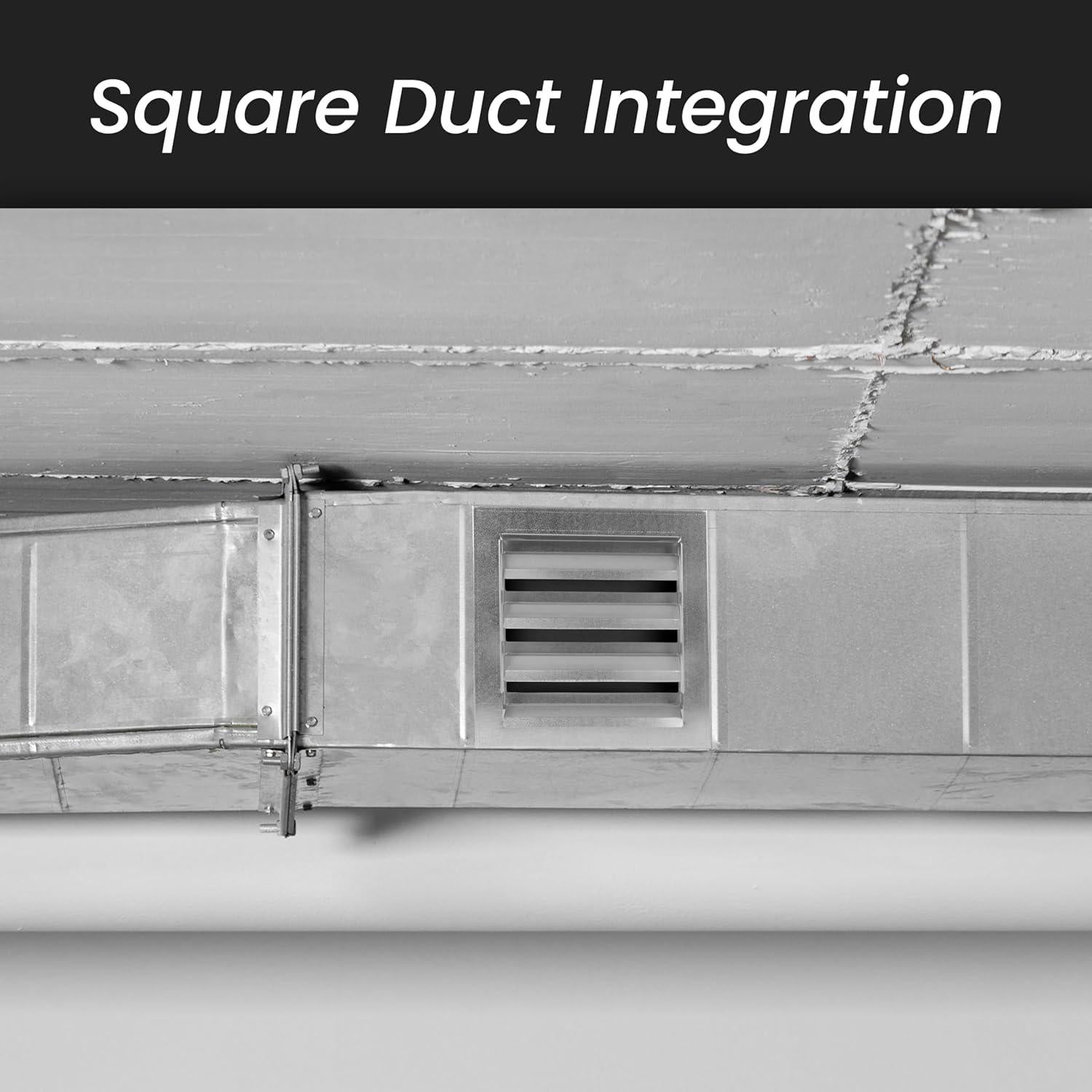 Rejilla de Ventilación Repa Market 30x30 cm Acero Galvanizado