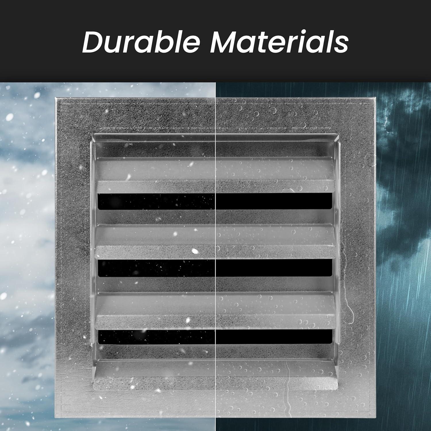 Rejilla de Ventilación Repa Market 30x30 cm Acero Galvanizado