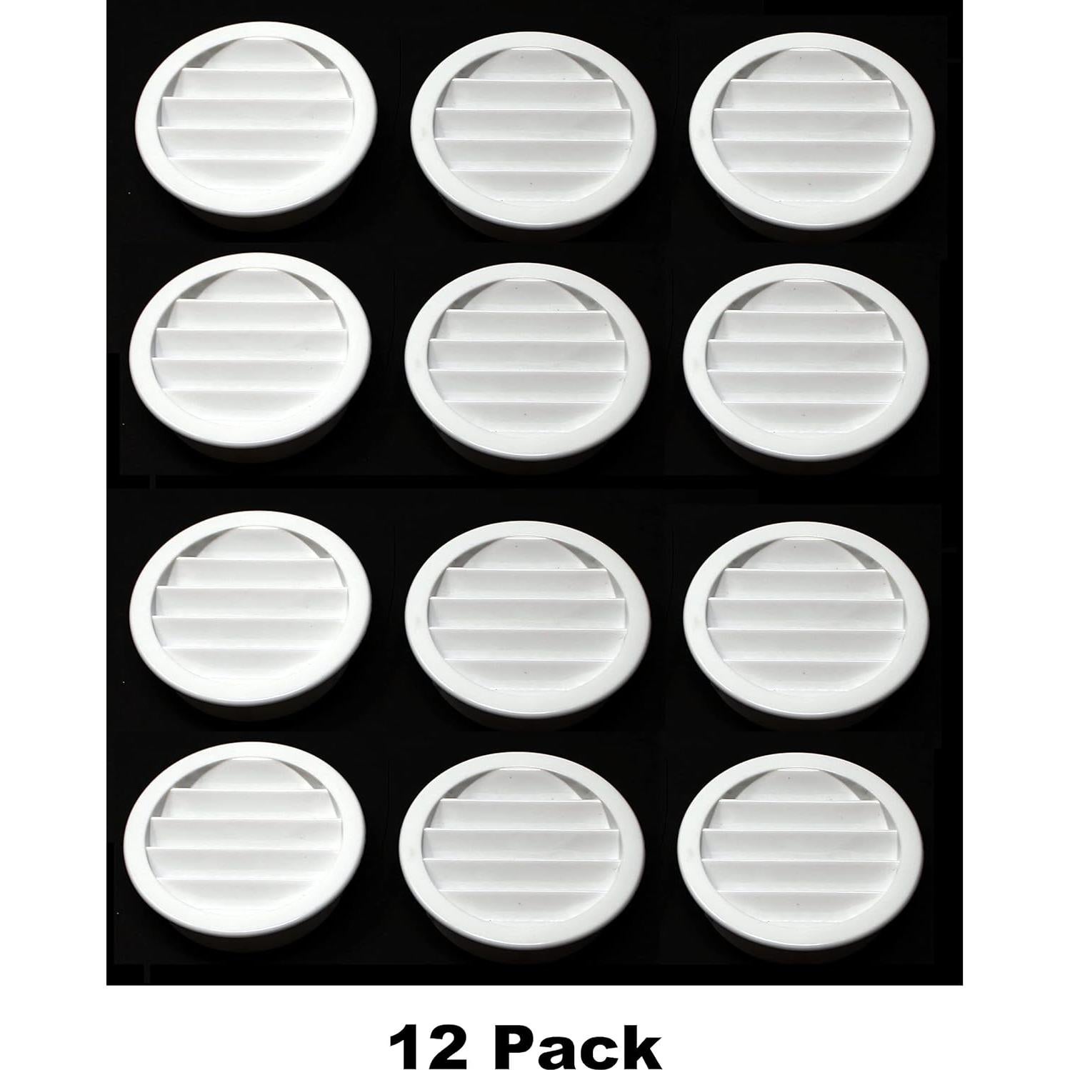 Cubierta de Ventilación Redonda JSP 2 Pulgadas para Reptiles