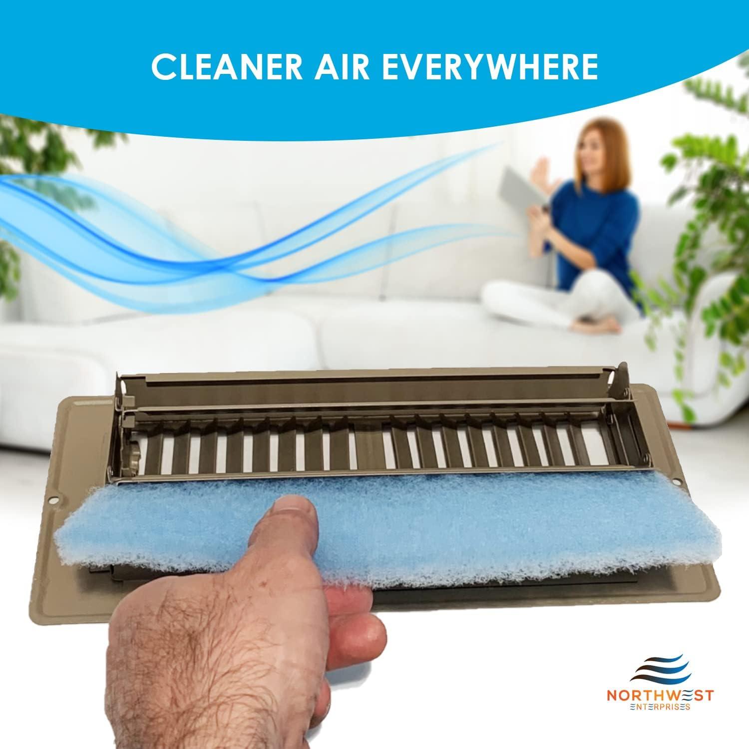 Filtros de Ventilación Northwest Enterprises MERV 8 12 Unidades 10x25.4cm