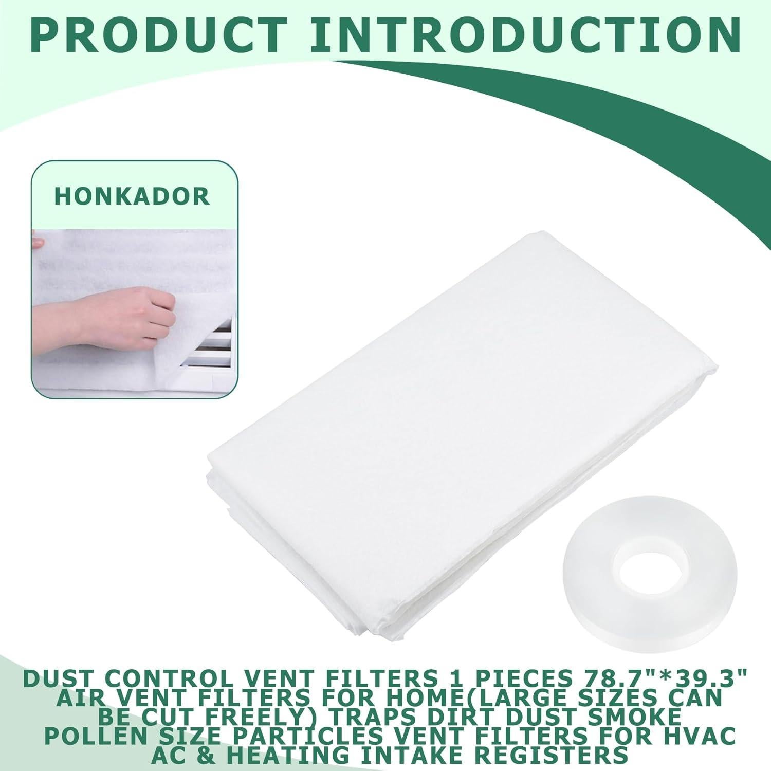 Filtro de Ventilación de Aire Honkador 200x100 cm Ecológico