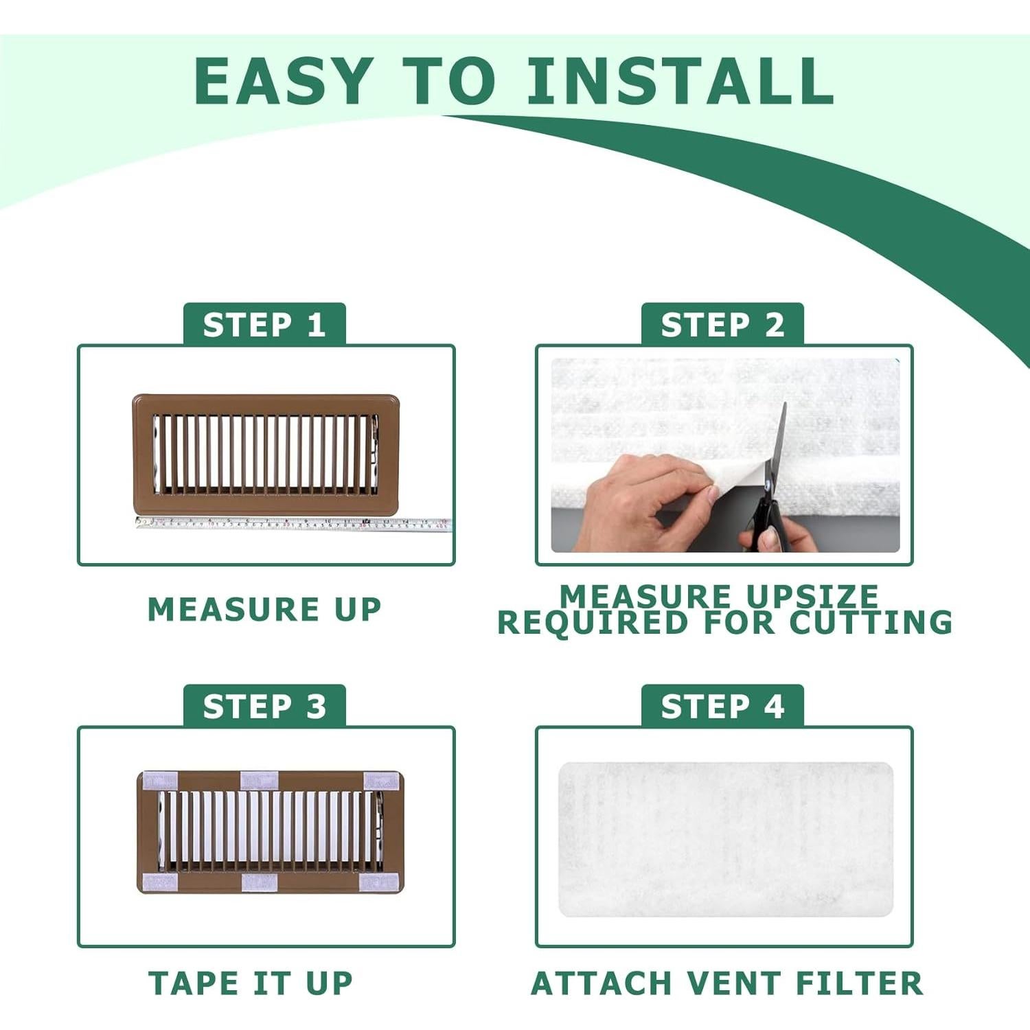 Filtro de Ventilación de Aire Honkador 200x100 cm Ecológico