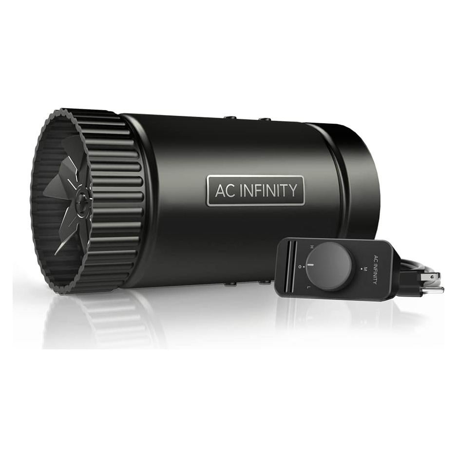 Ventilador de Conducto AC Infinity RAXIAL S4 4" con Controlador