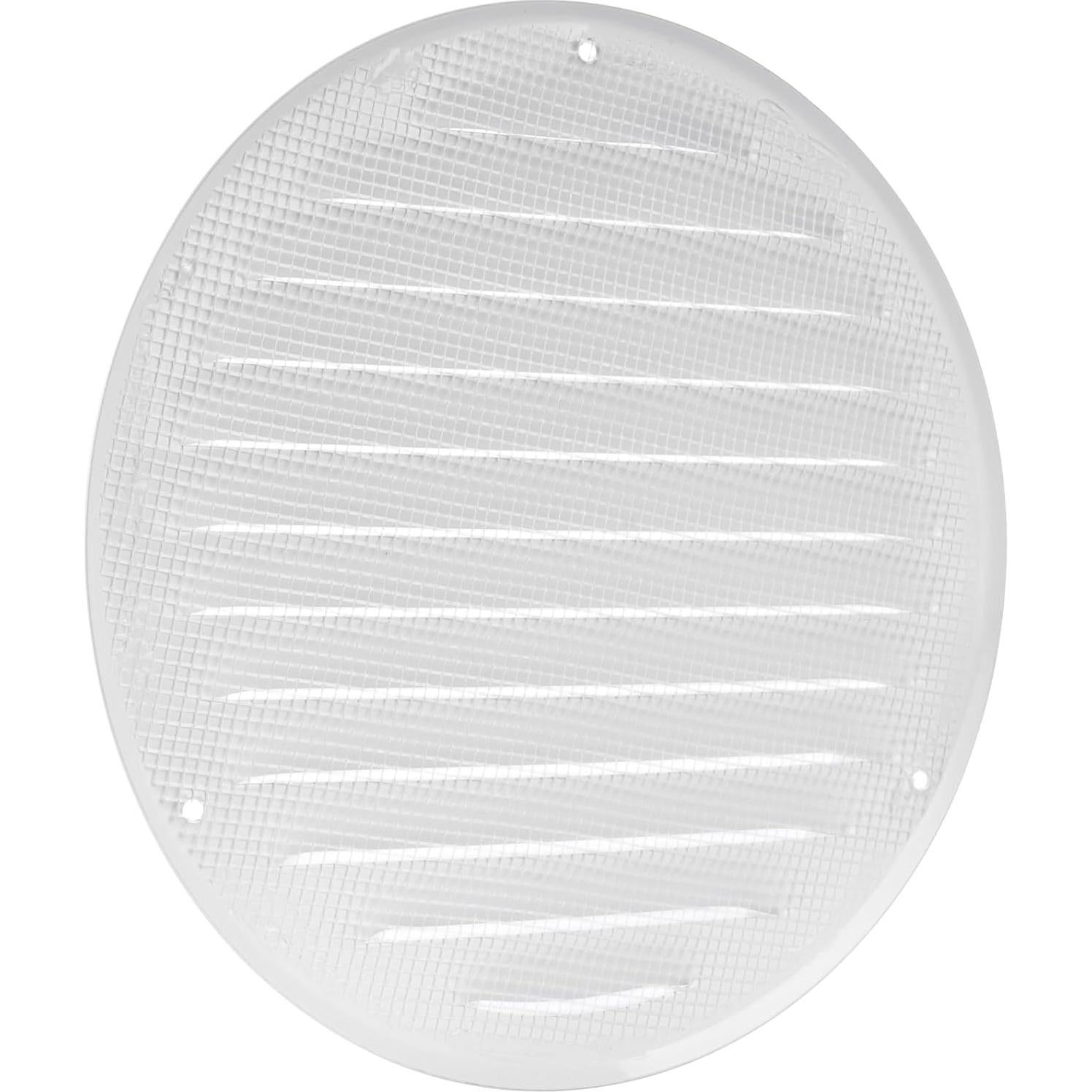 Rejilla de Ventilación Redonda 6" Vent Systems - Paquete de 2 - Blanco