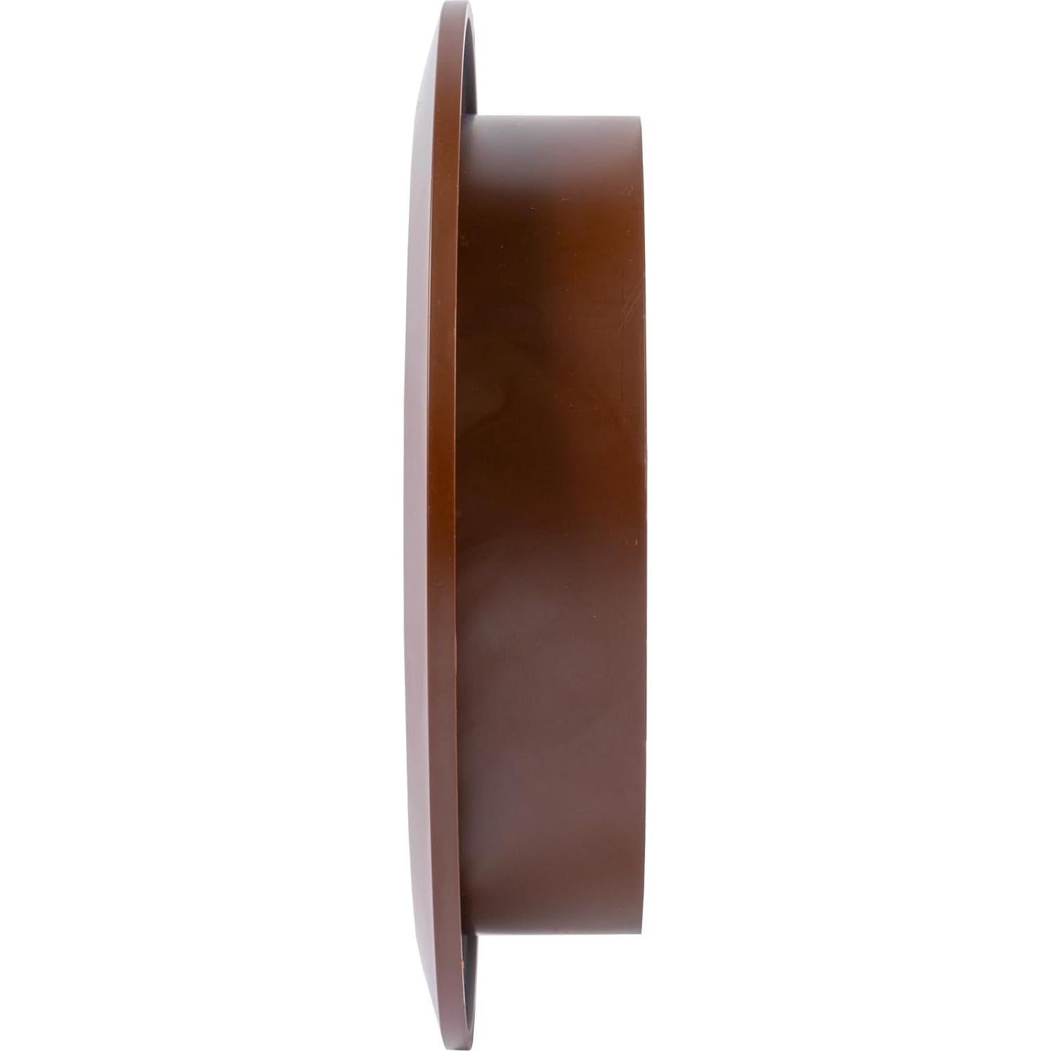 Rejillas de Ventilación Redondas 10.16 cm Marrón - Paquete de 5