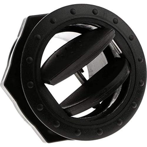 Deflector de Aire Acondicionado 2 Pcs YOUNGKY-S Negro 60mm