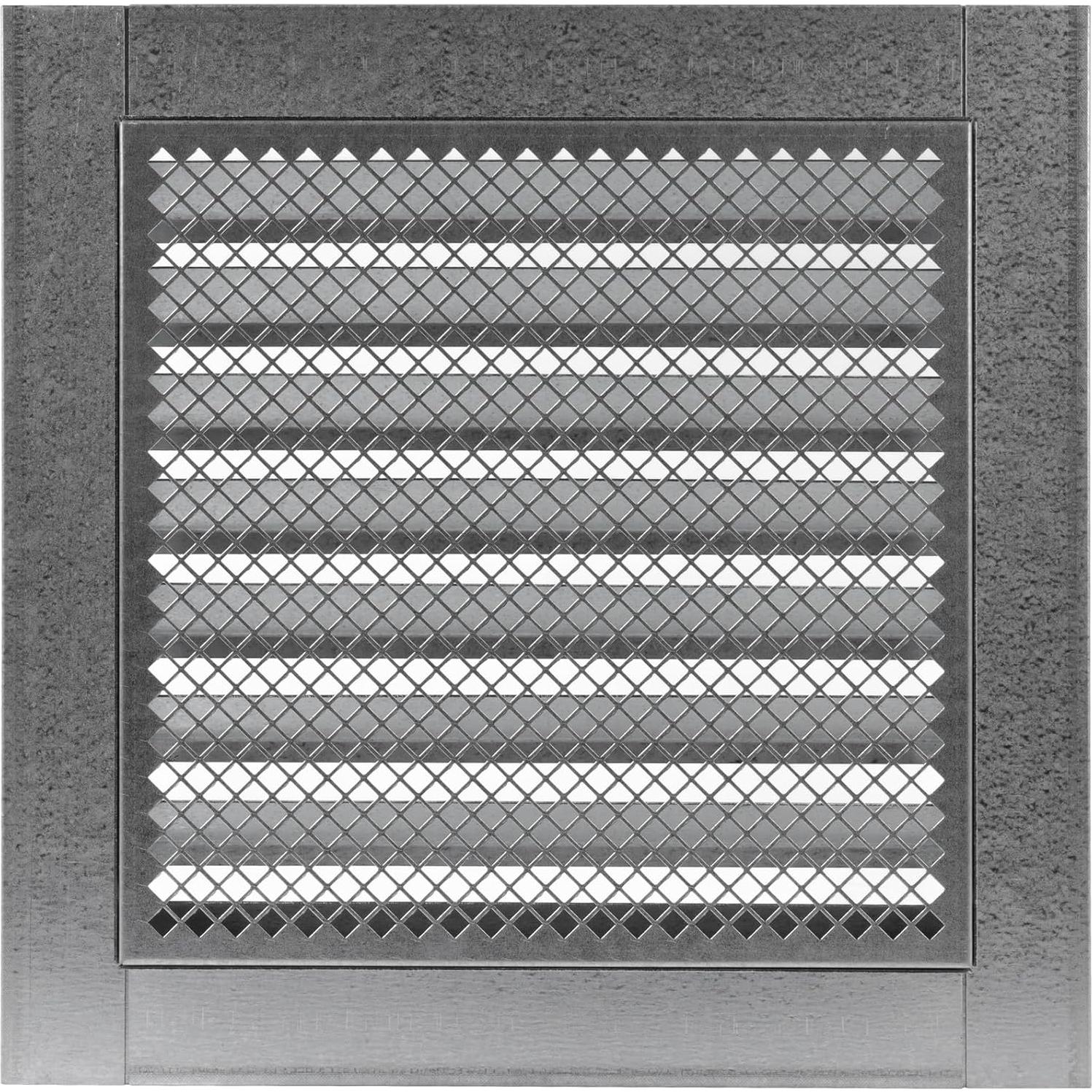 Rejilla de Ventilación 20x20 cm Acero Galvanizado ECOPRO VENT