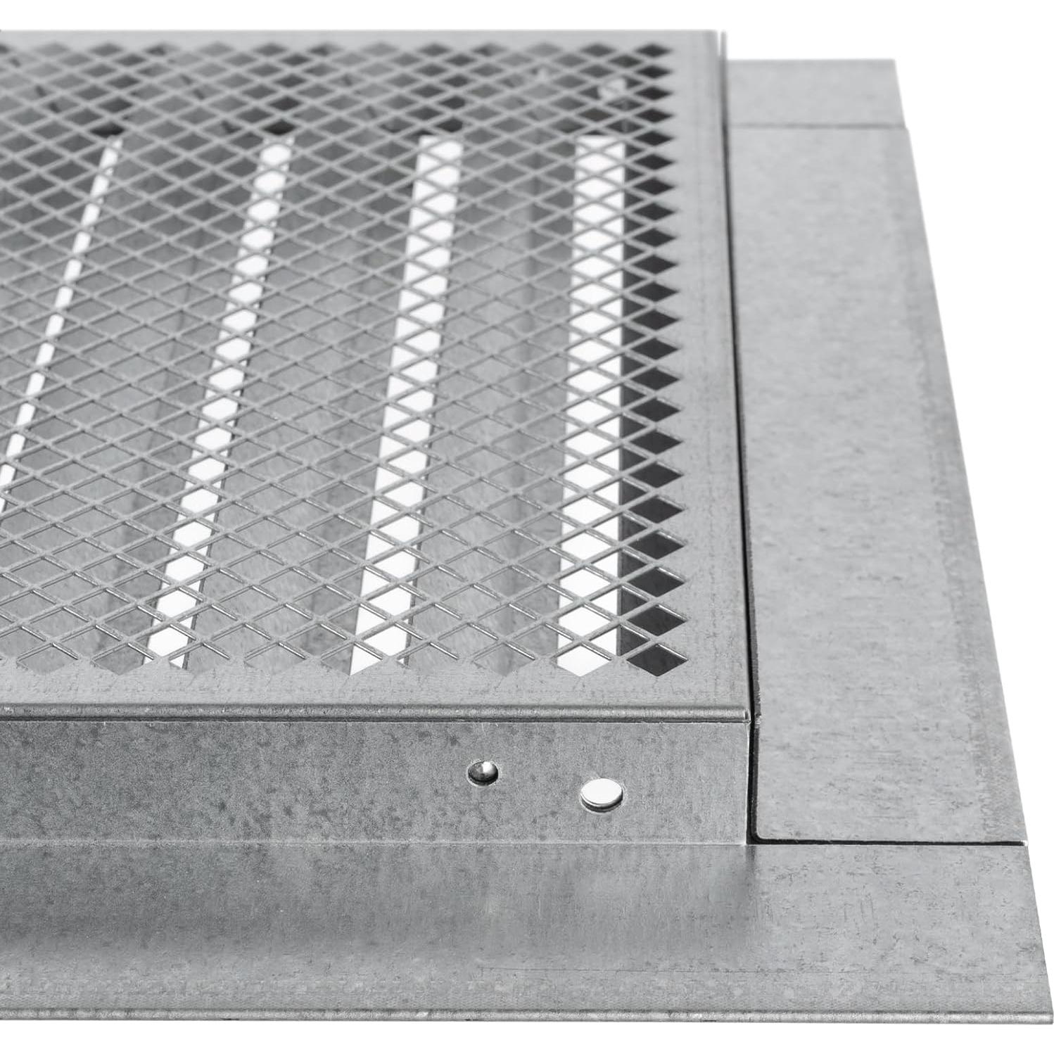 Rejilla de Ventilación 20x20 cm Acero Galvanizado ECOPRO VENT