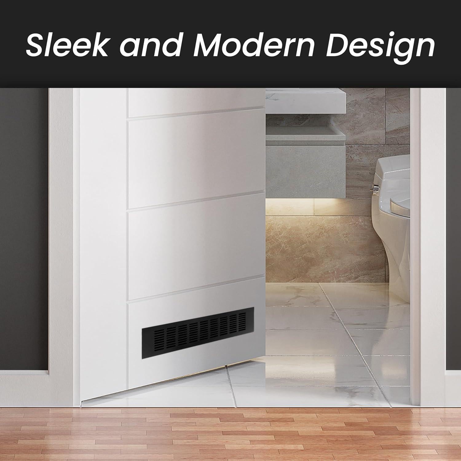 Rejilla de Ventilación Blanca Repa Market 40 x 6 cm Aluminio