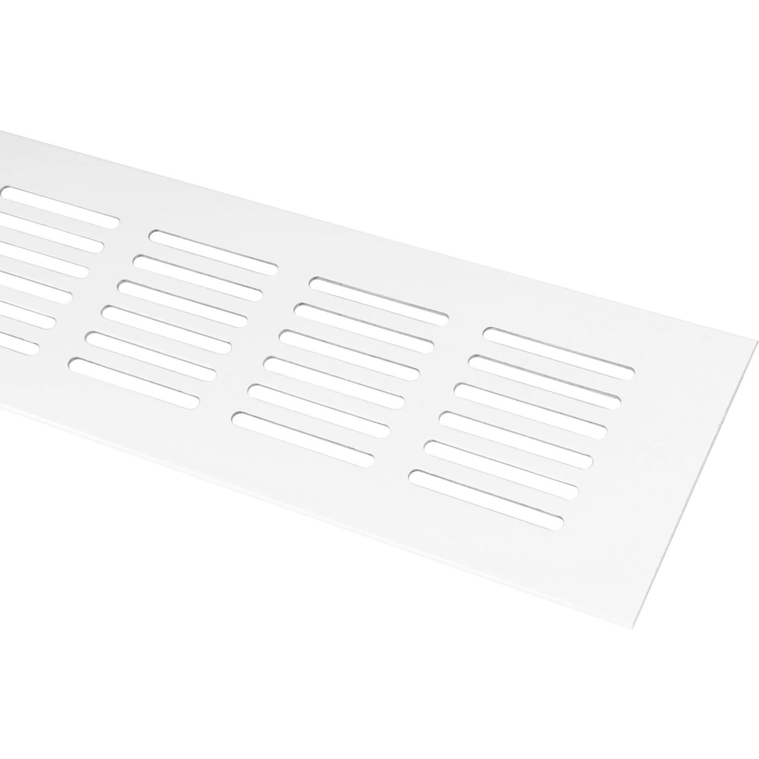 Rejilla de Ventilación Blanca Repa Market 40 x 6 cm Aluminio