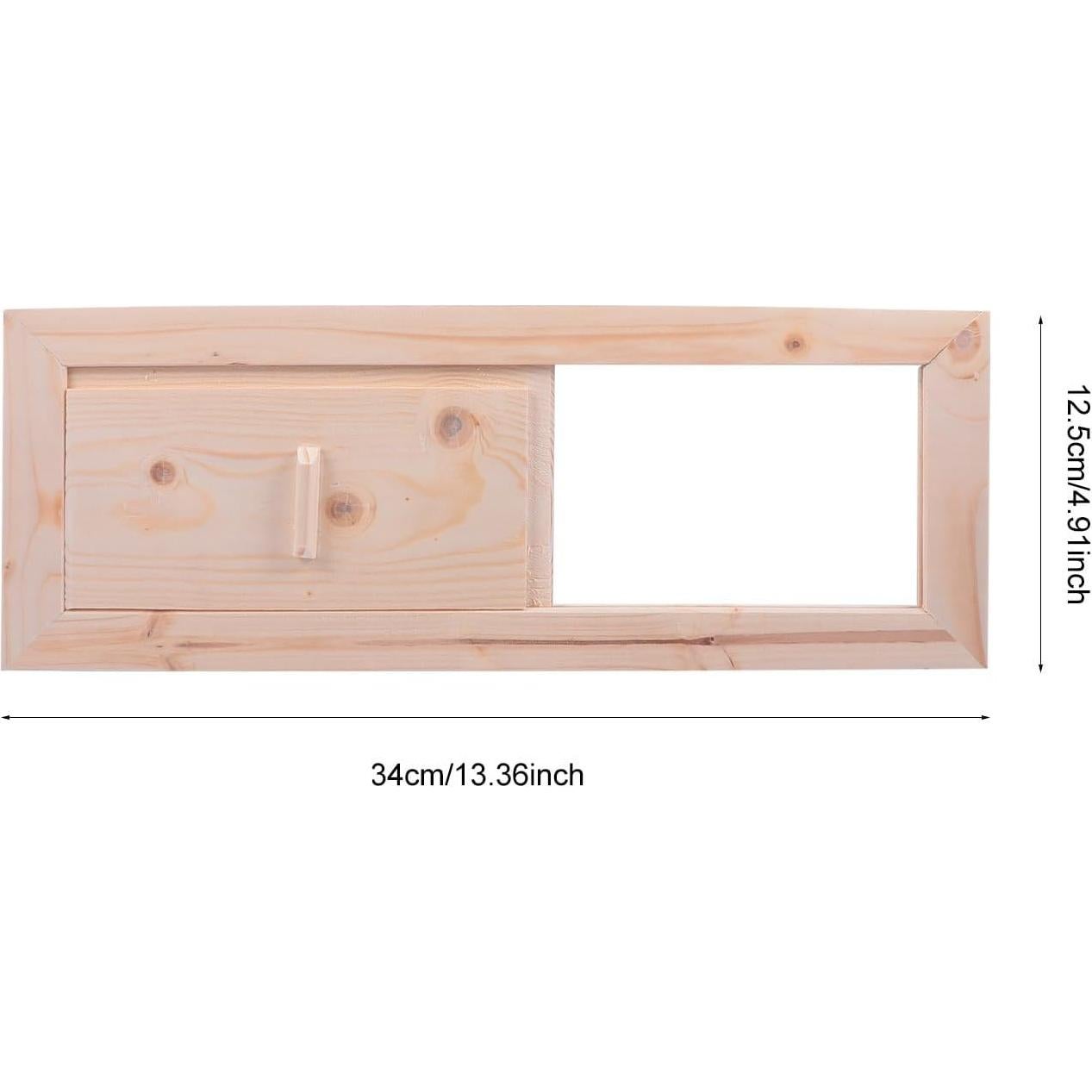 Panel de Ventilación para Sauna IWOWHERO 34x12.5cm Beige