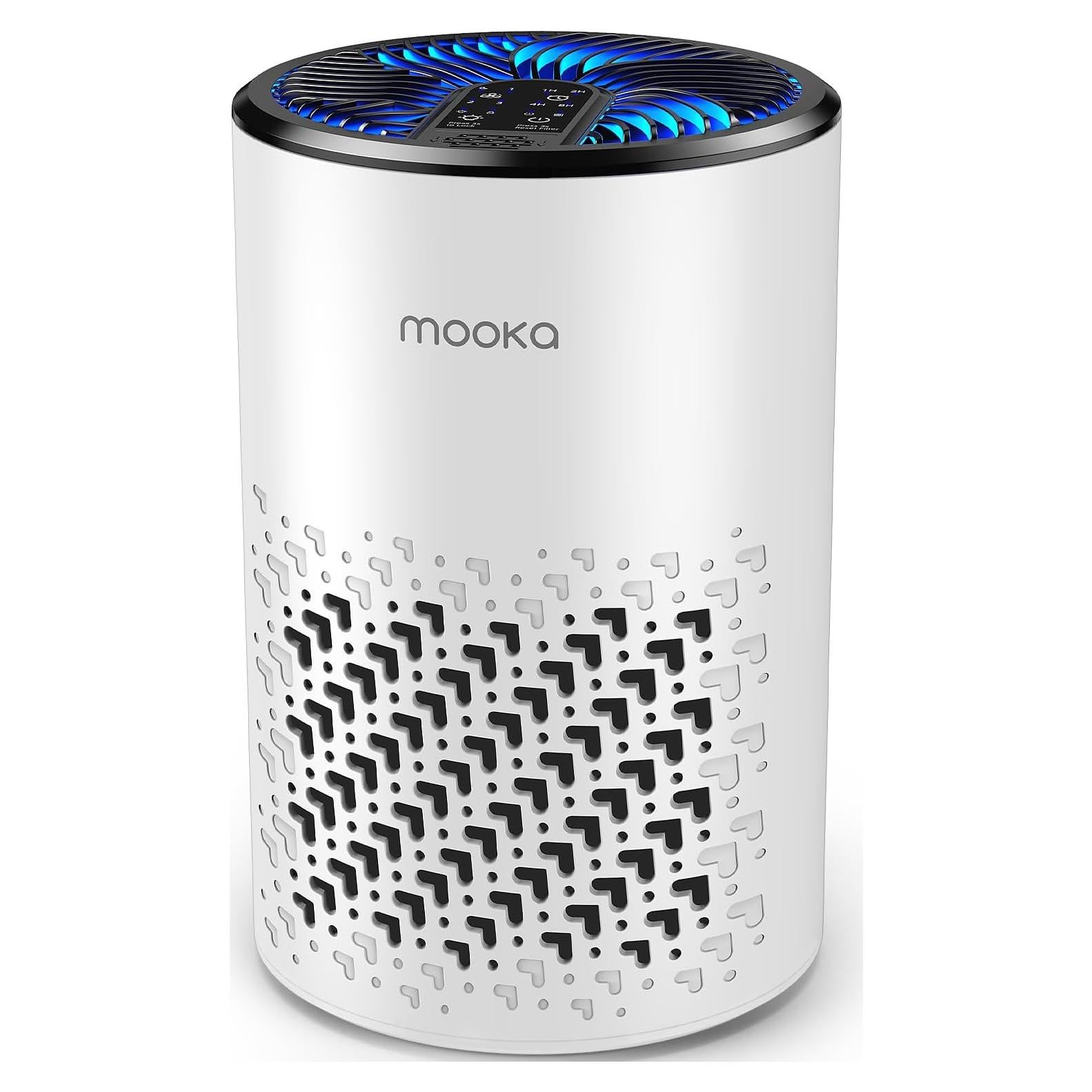 Purificador de Aire HEPA MOOKA KJ067L para Mascotas - Blanco