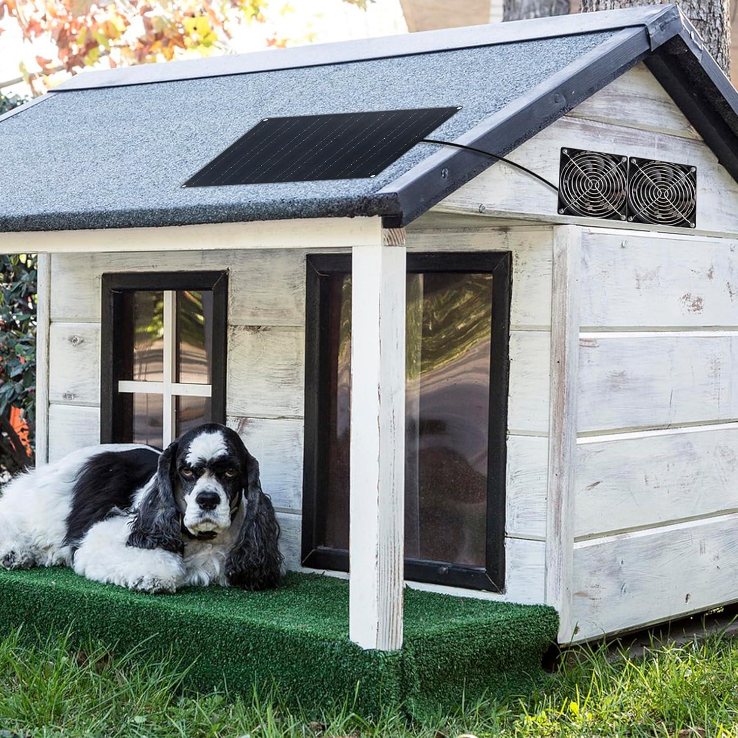 Ventilador Solar DFTIM 15W Monocristalino Impermeable 23.8x17.2cm