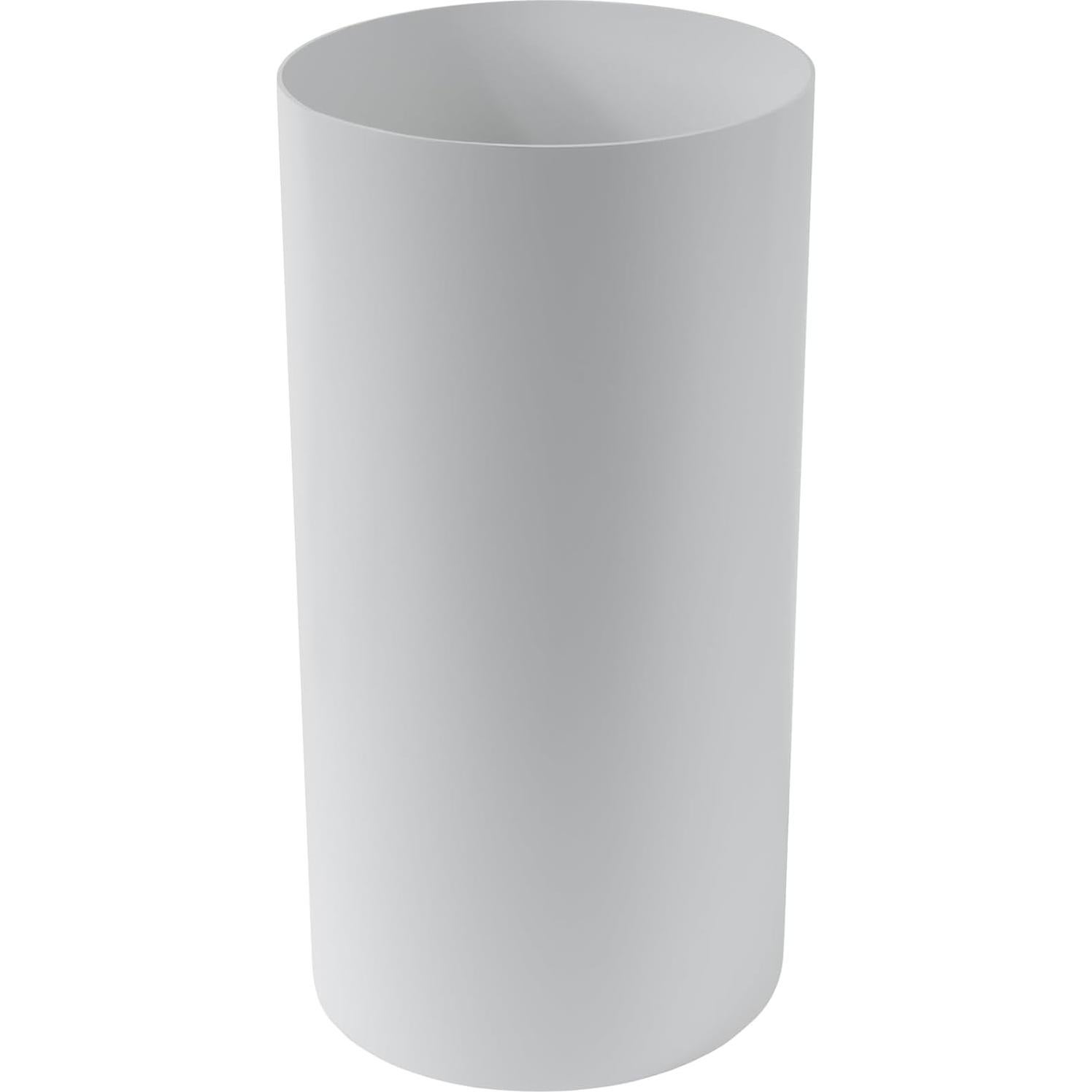 Conducto de Ventilación Redondo Recto 15 cm x 30 cm Plástico HVAC OV