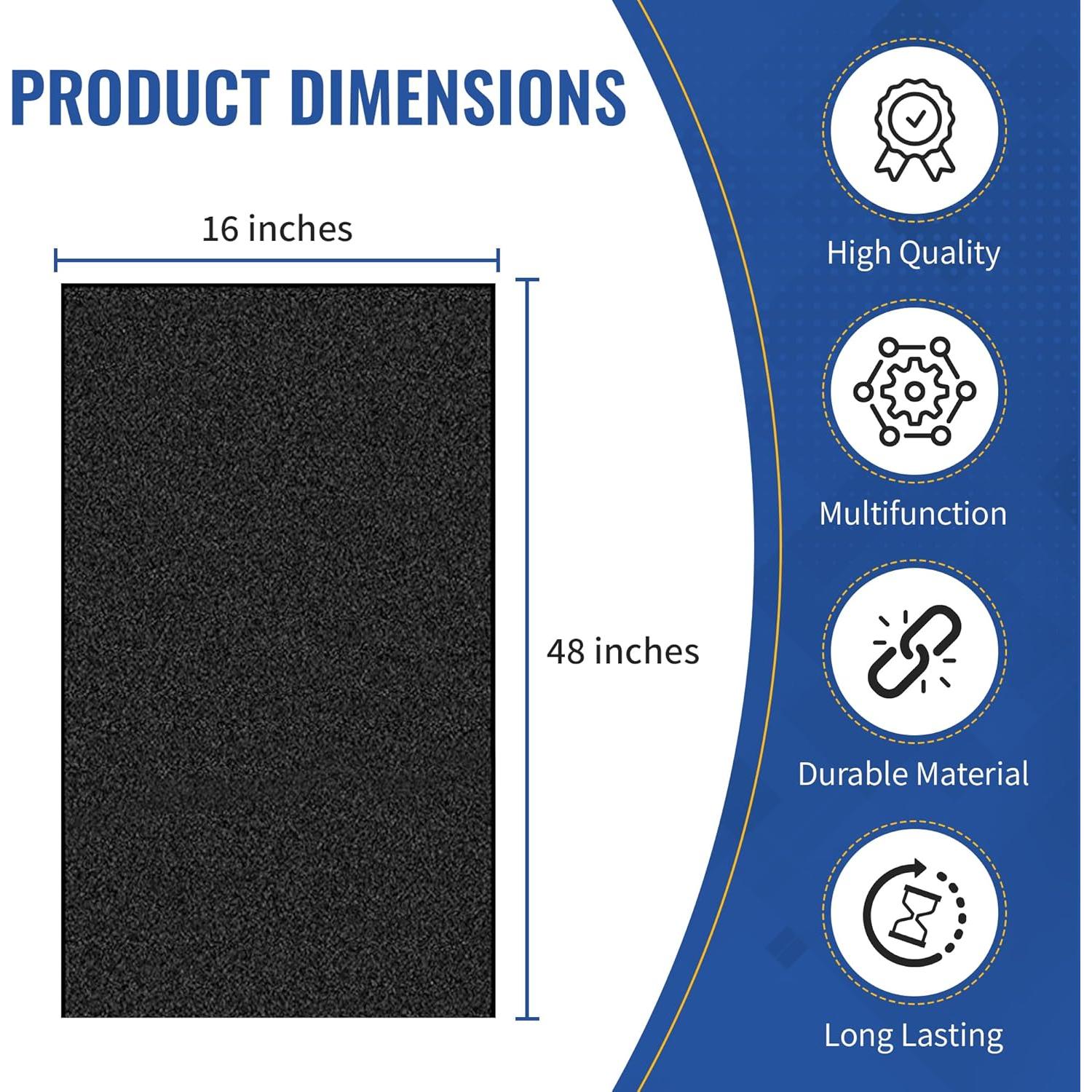 Almohadilla de Pre-Filtro de Carbón CFS 40x122 cm - Universal