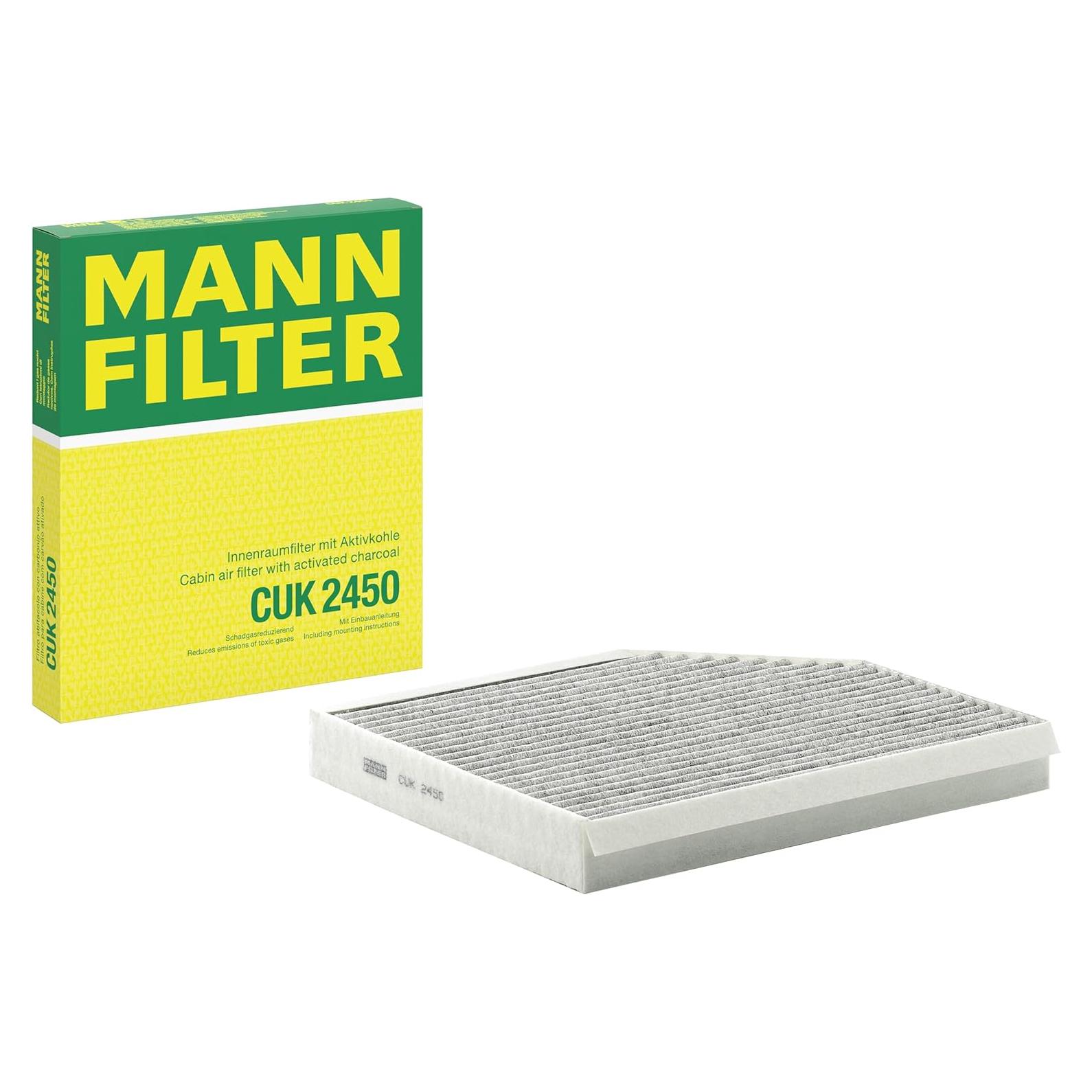 Filtro de Aire de Cabina Mann Filter CUK 2450 con Carbón Activado