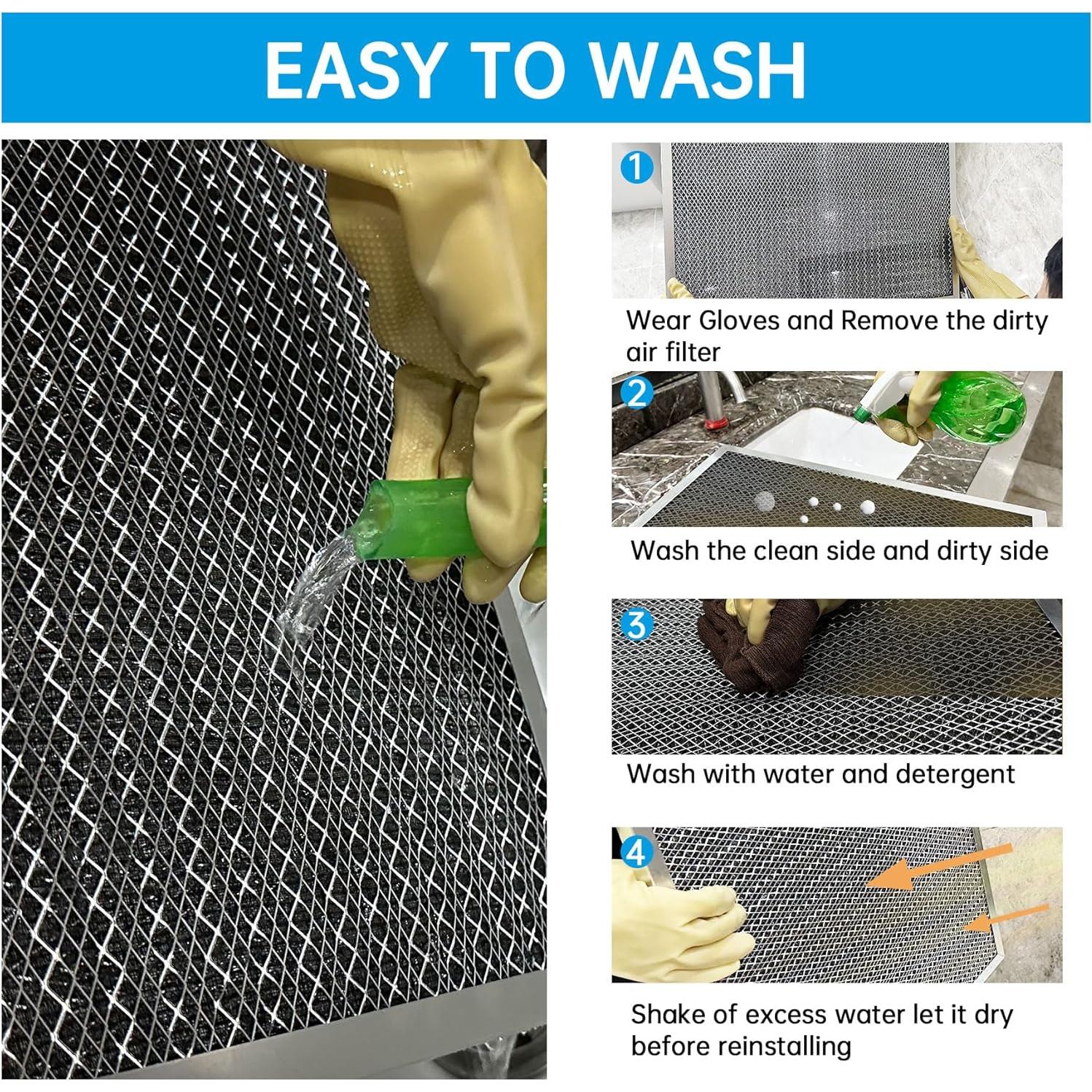 Filtro de Aire Reutilizable UBeesize 50.8x50.8 cm MERV 8