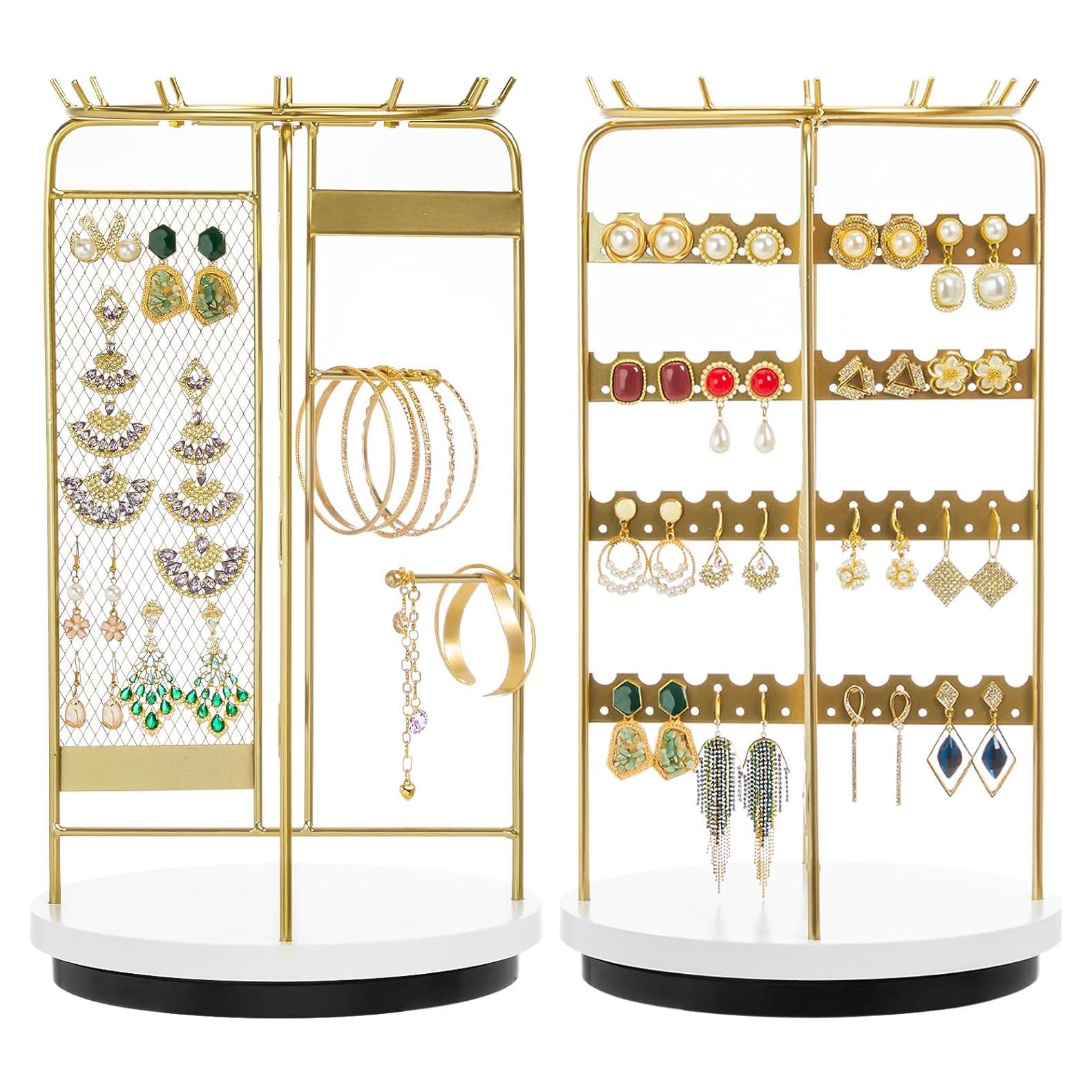 Soporte de Joyería Homde HJ007 Rotatorio para Tocador