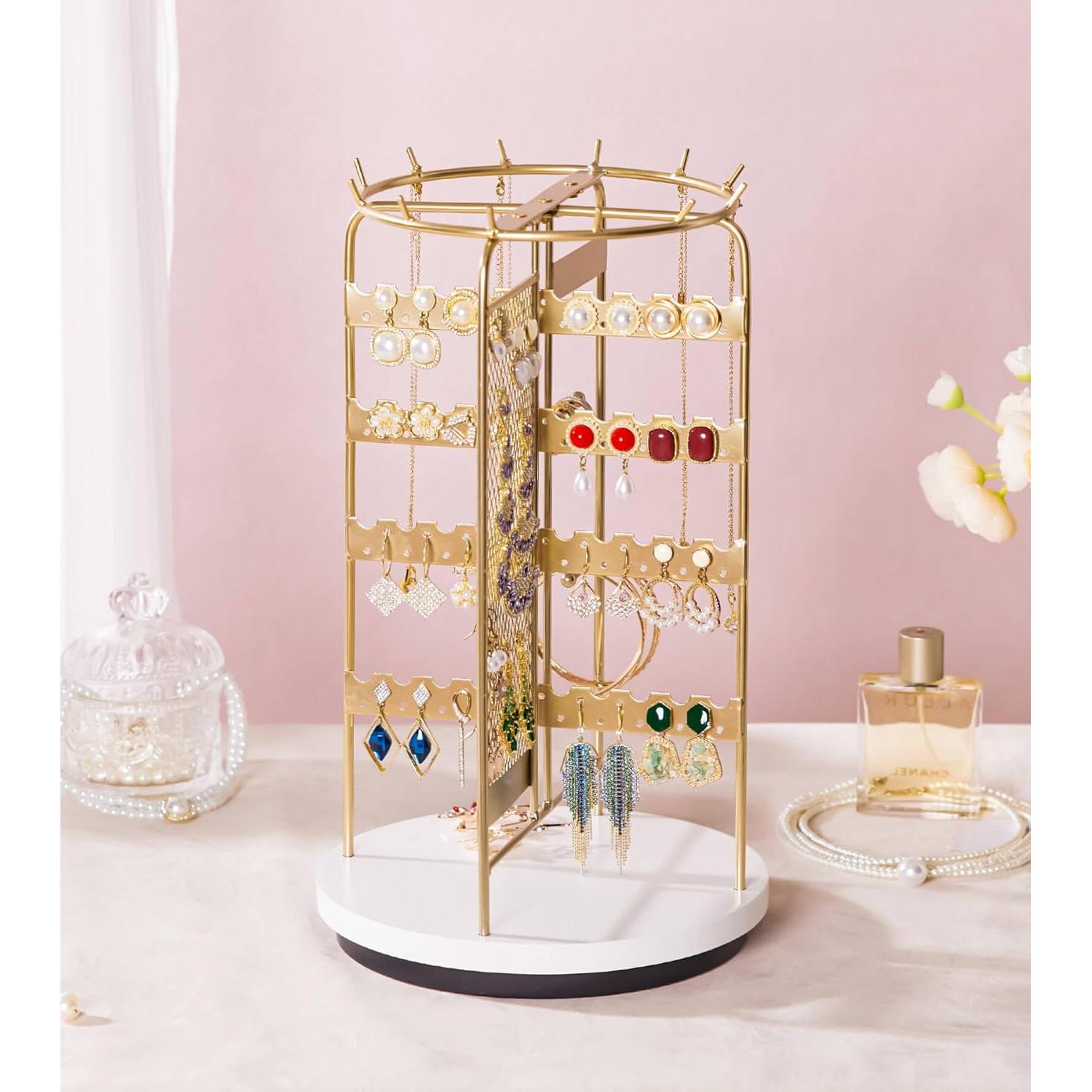 Soporte de Joyería Homde HJ007 Rotatorio para Tocador