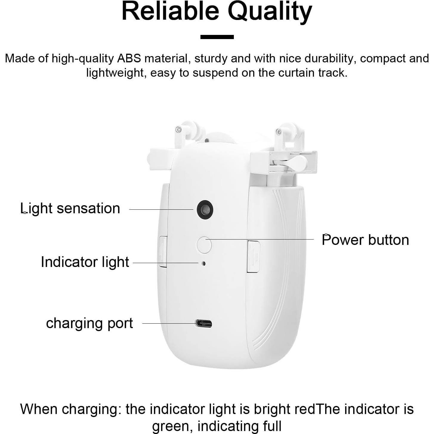 Motor de Cortina Eléctrico Dioche 3 en 1 con Control Remoto (2pcs)