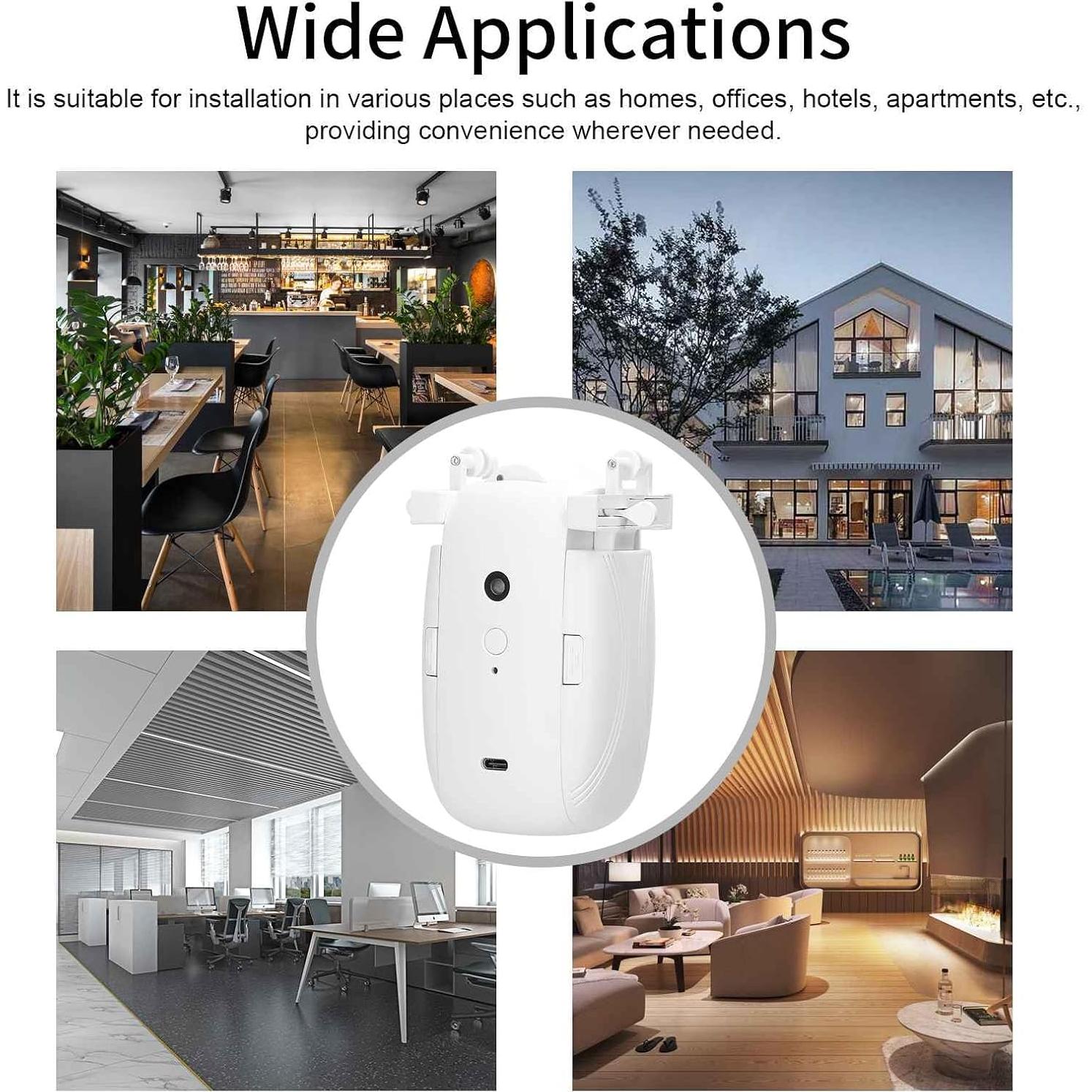 Motor de Cortina Eléctrico Dioche 3 en 1 con Control Remoto (2pcs)