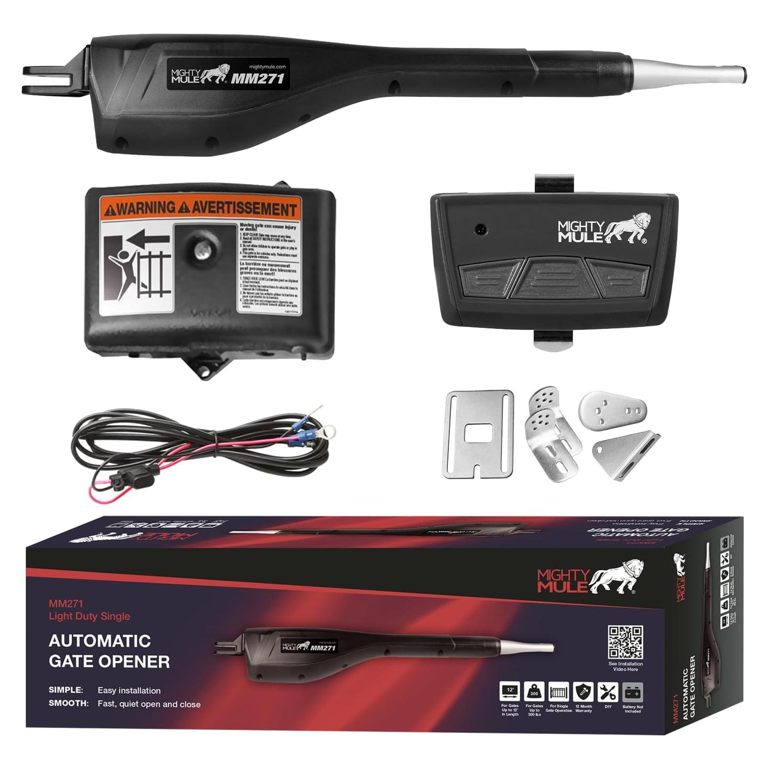 Abridor de Puerta Automático Mighty Mule MM271 3.66m 136kg