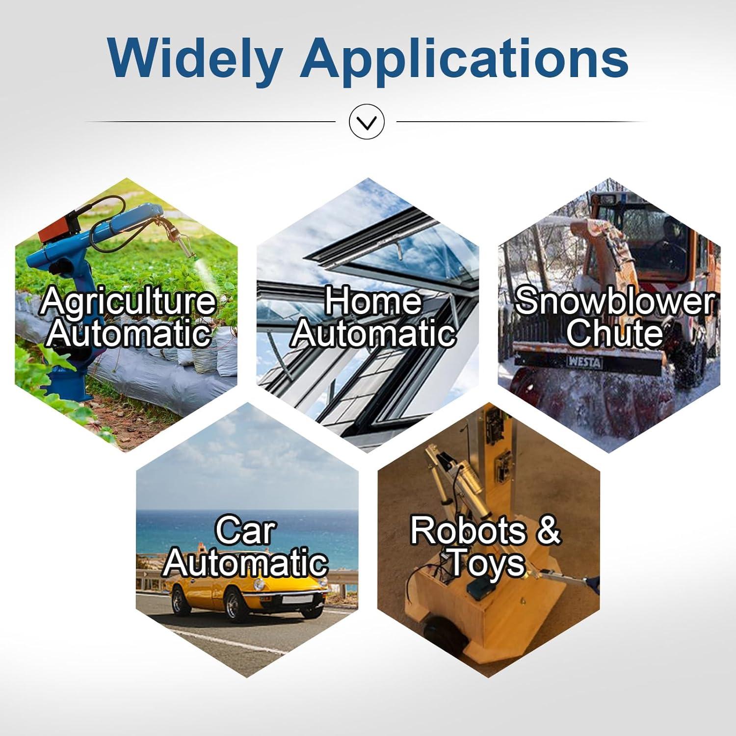 Actuador Lineal Eléctrico Mini DC 30mm 12V - 2.04kg 50mm/s