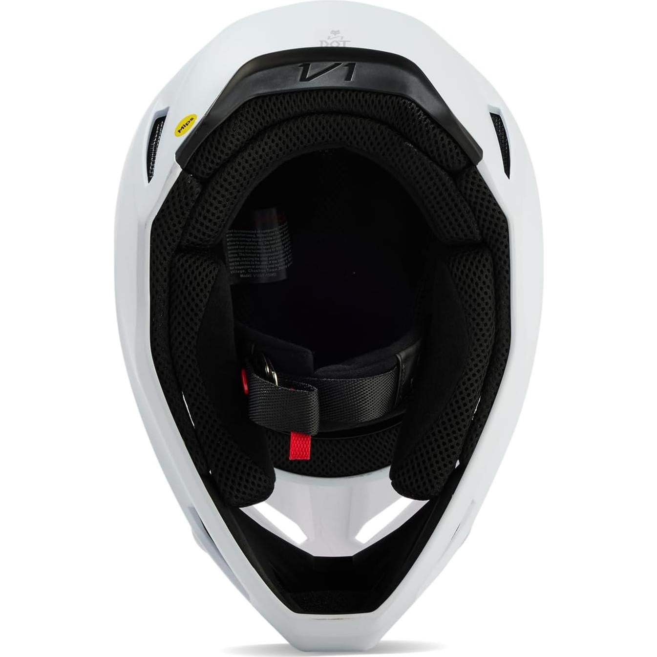 Casco de Motocross Fox Racing V1 Solid Unisex Gris