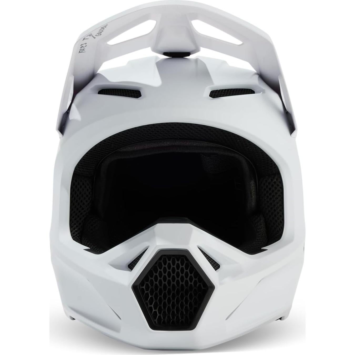 Casco de Motocross Fox Racing V1 Solid Unisex Gris