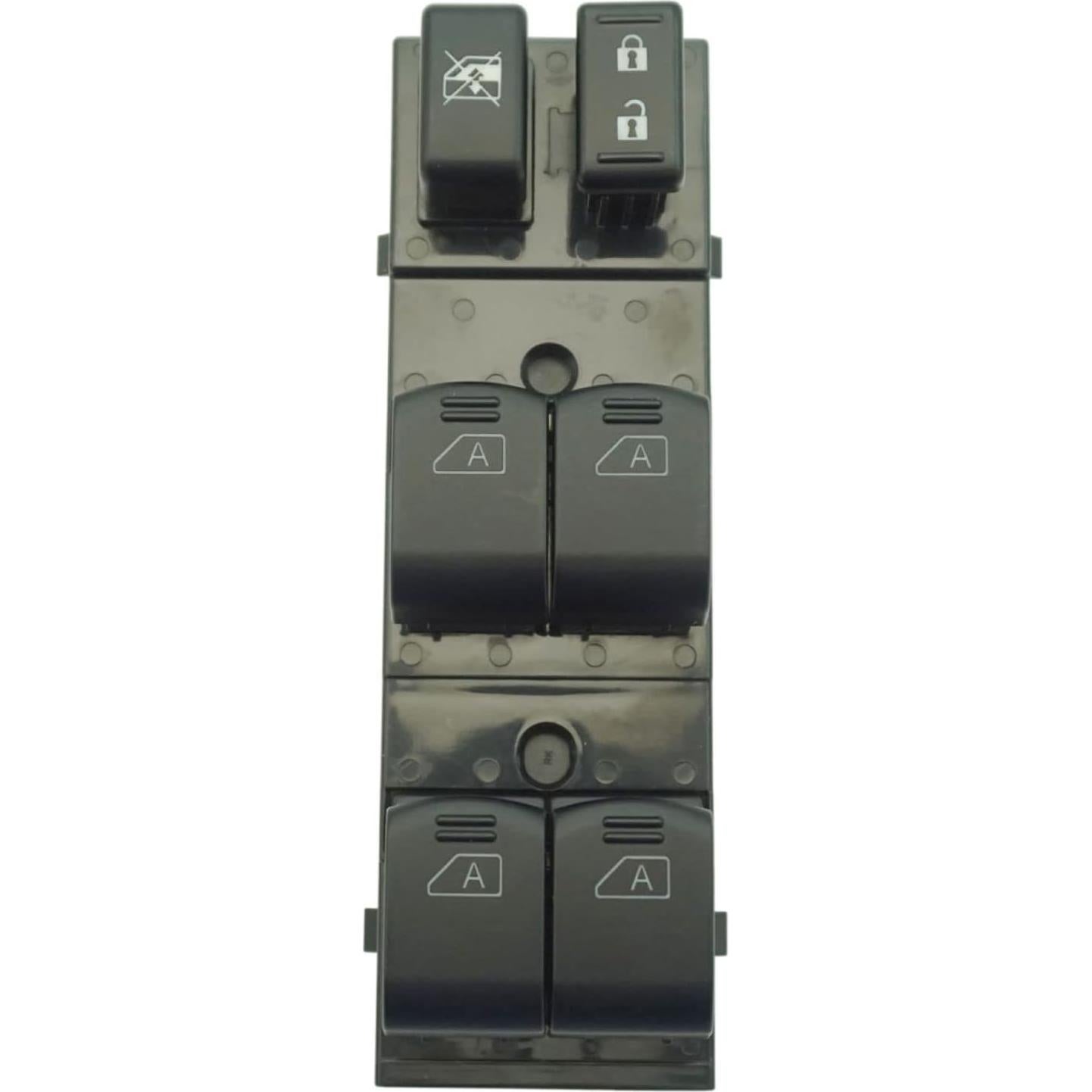 Interruptor Eléctrico Ventana y Bloqueo AM Autoparts Negro