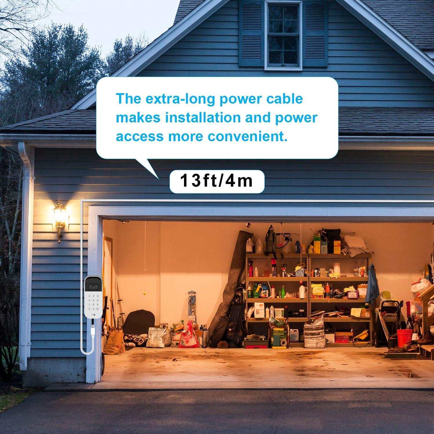 Cable de Alimentación 4m iTODOS para Teclado de Video myQ